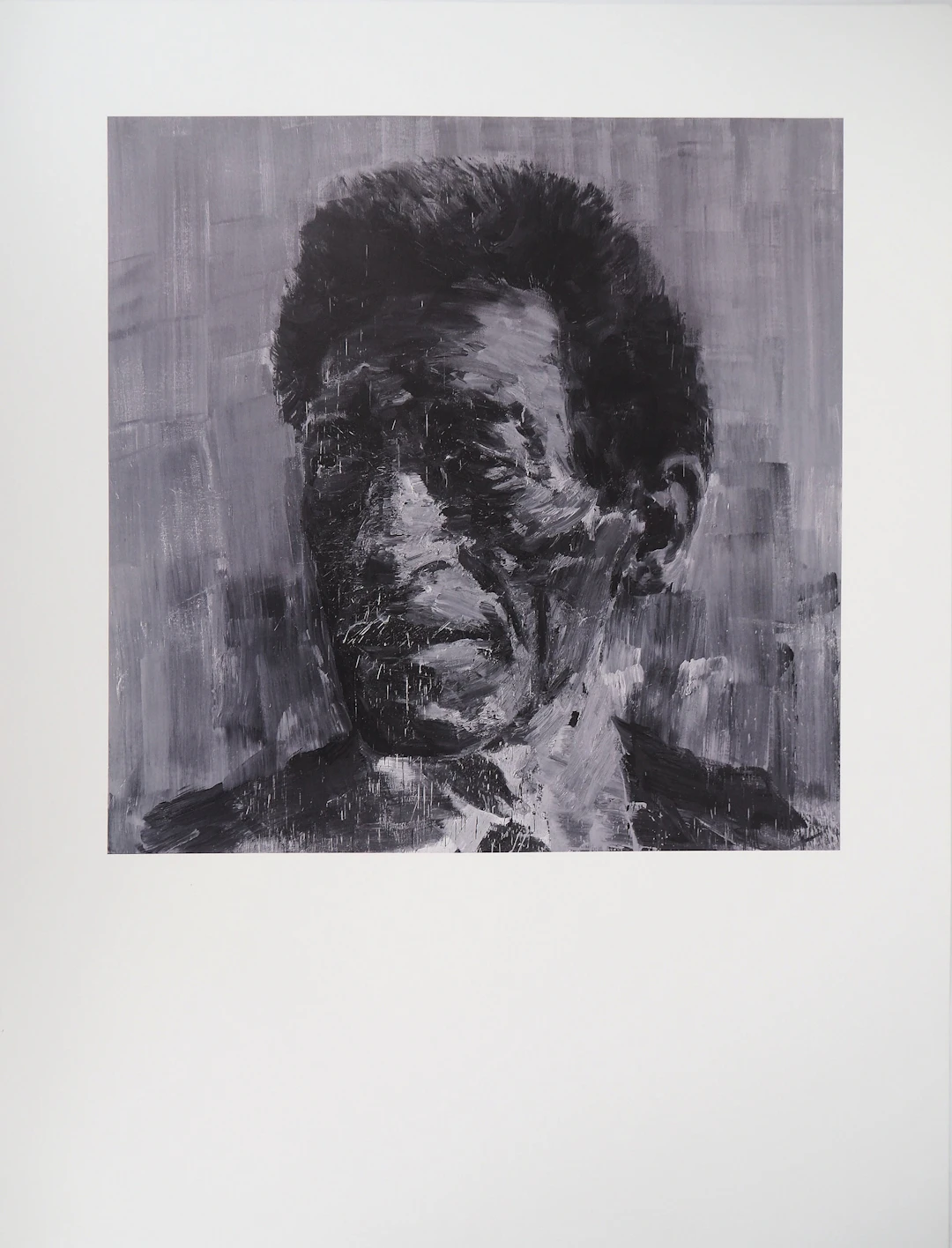 Yan PEI-MING - Portrait de Giacometti - Quadrichromie