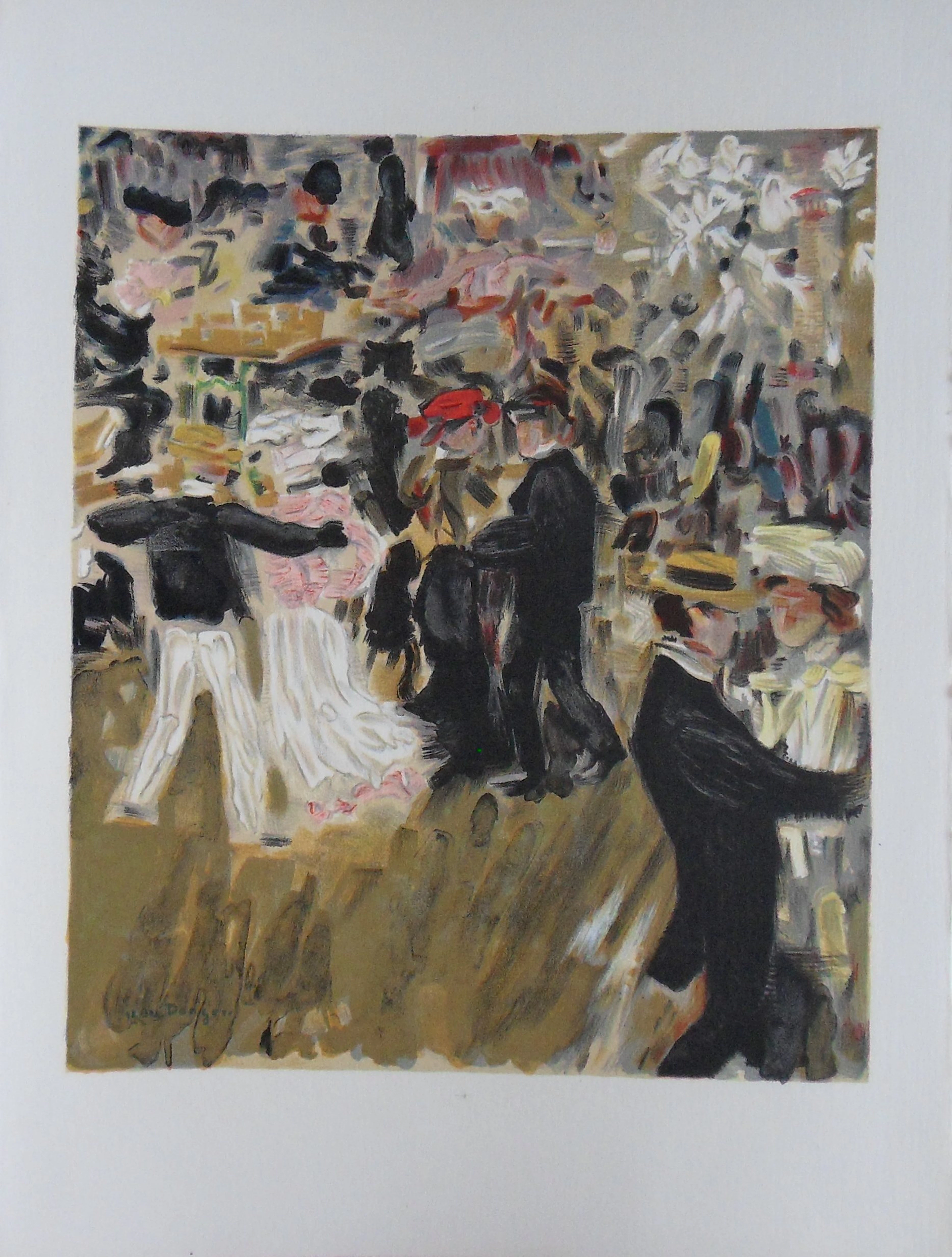 Kees VAN DONGEN - Moulin de la Galette - Lithographie originale signée
