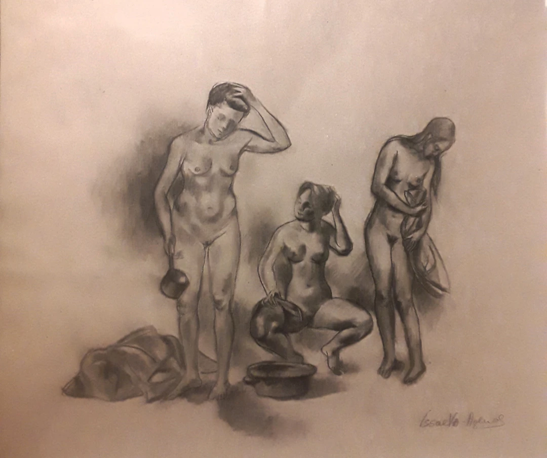 Veronika Issaeva -Agenos , Hammam Dessin , 2023