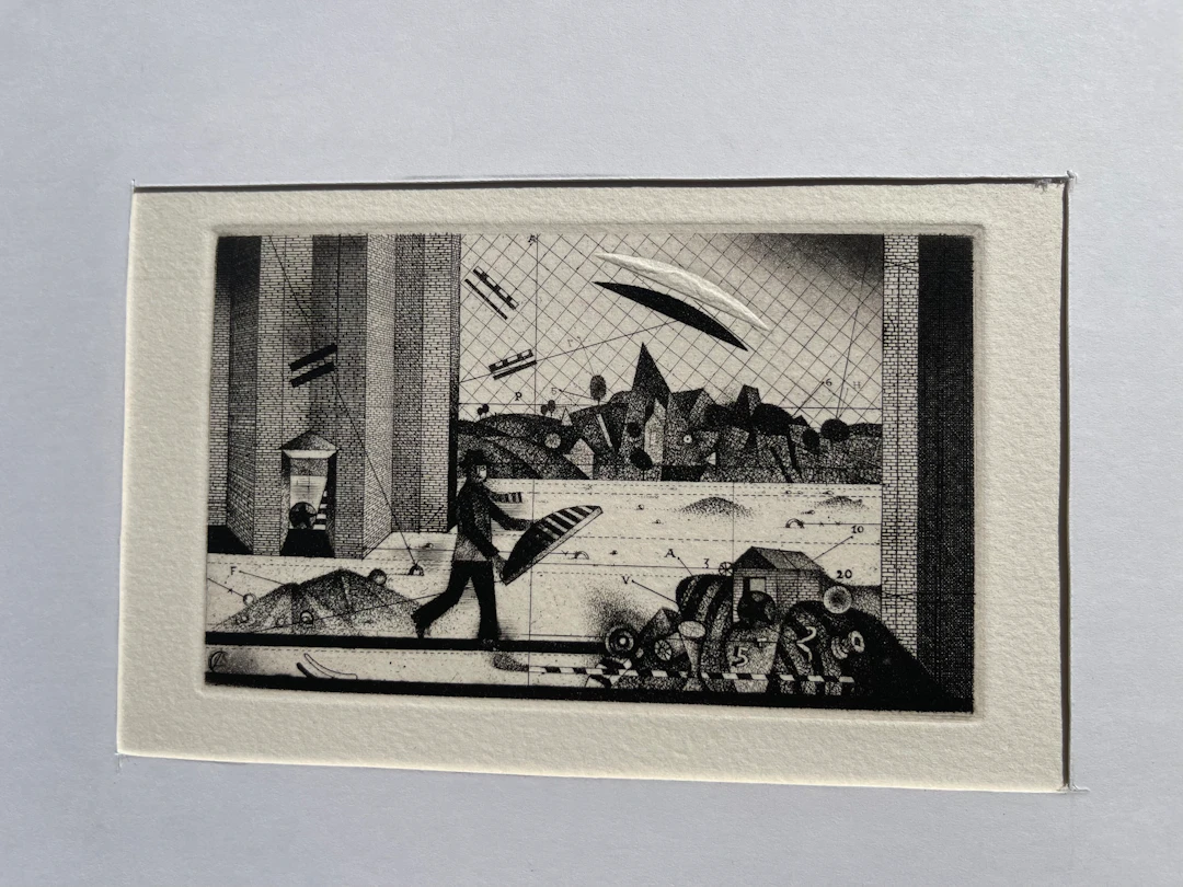 Assadour gravure originale 1943