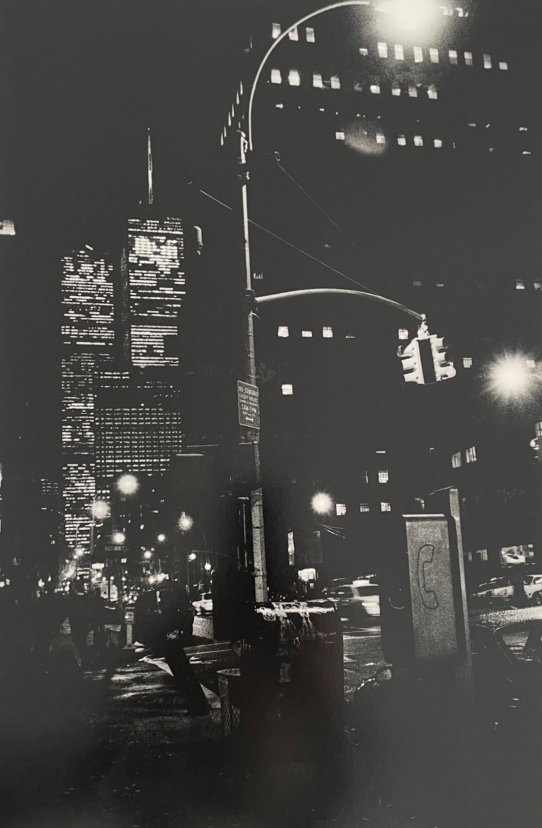 Elisabeth H - WTC et Night 99 - Tirage argentique