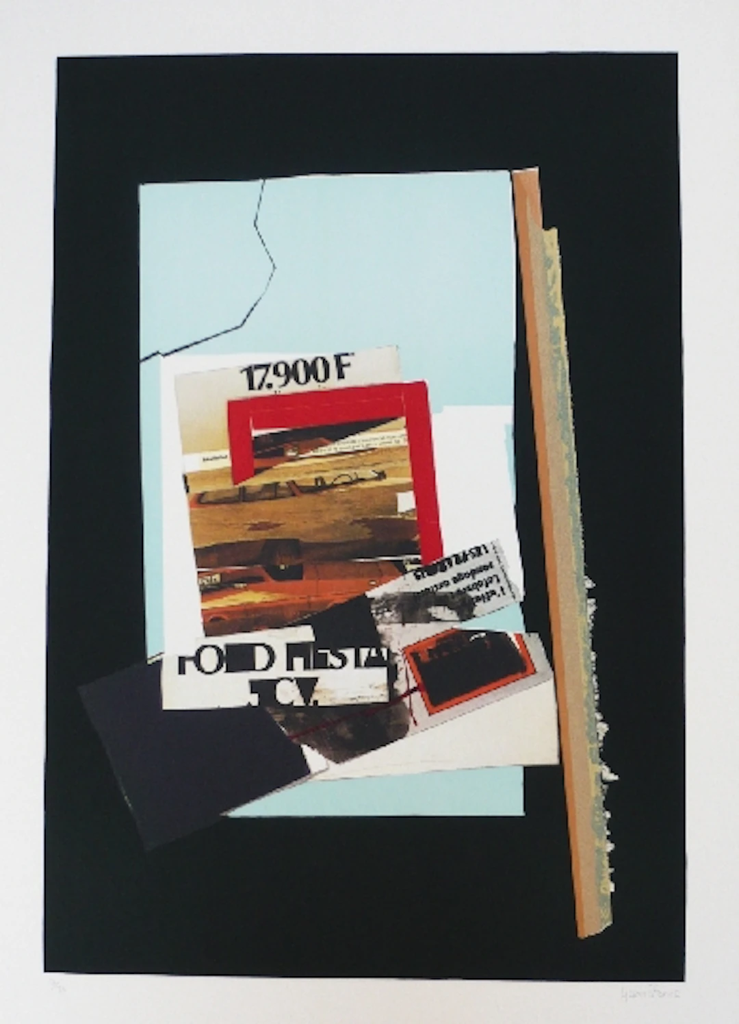 Fernando GARCIA PONCE - Sans titre 1, 1978 - Lithographie signée au crayon