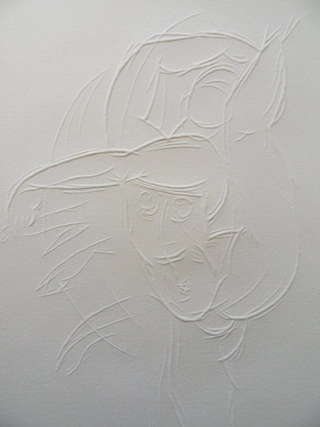 Henri MATISSE (d’après) : La ballerine, 1994 - Gravure sur bois