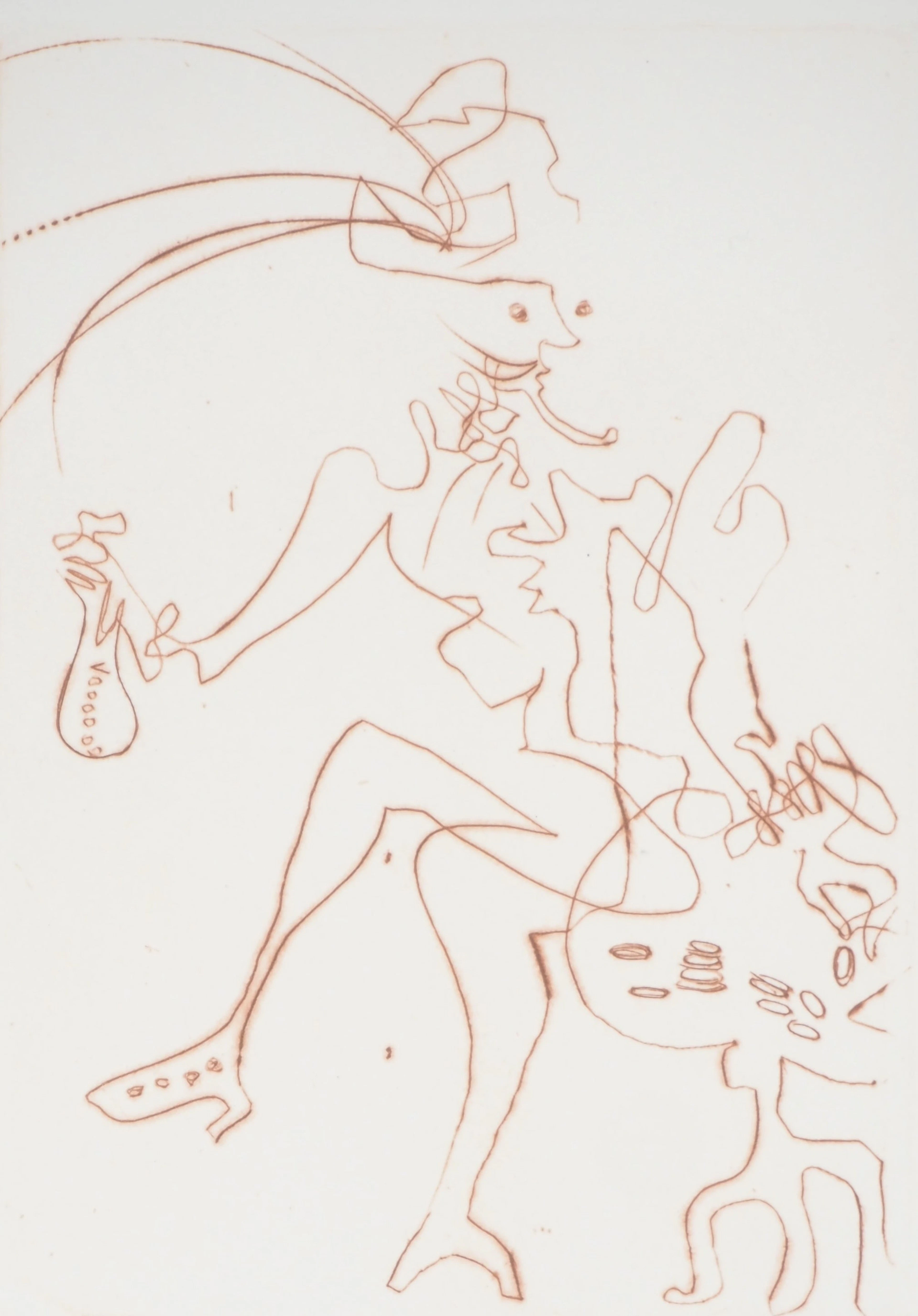 Salvador DALI : Marchand de Venise - Gravure originale signée