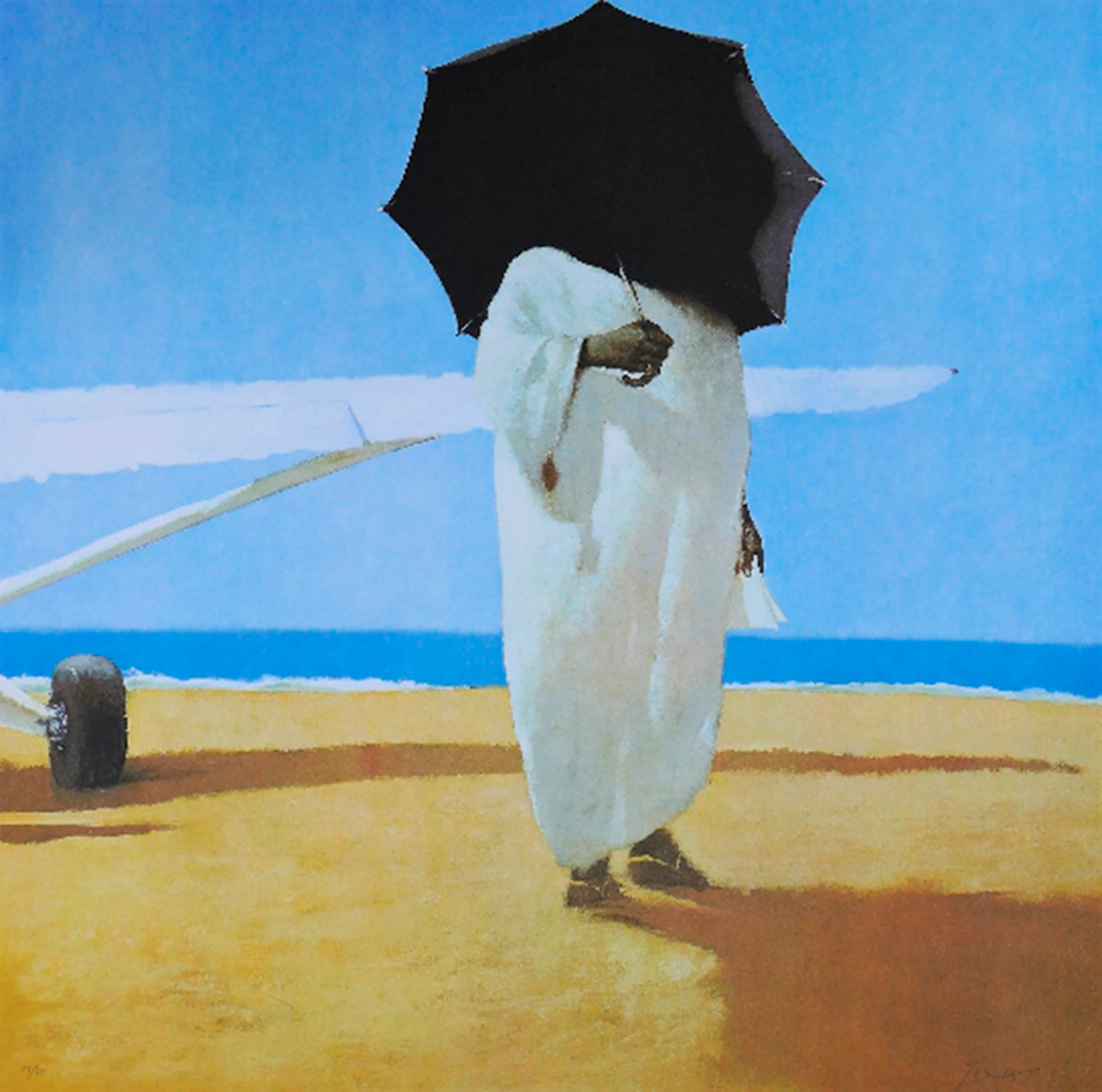Julio LARRAZ (1961) - The Poet King, 2007, Lithographie