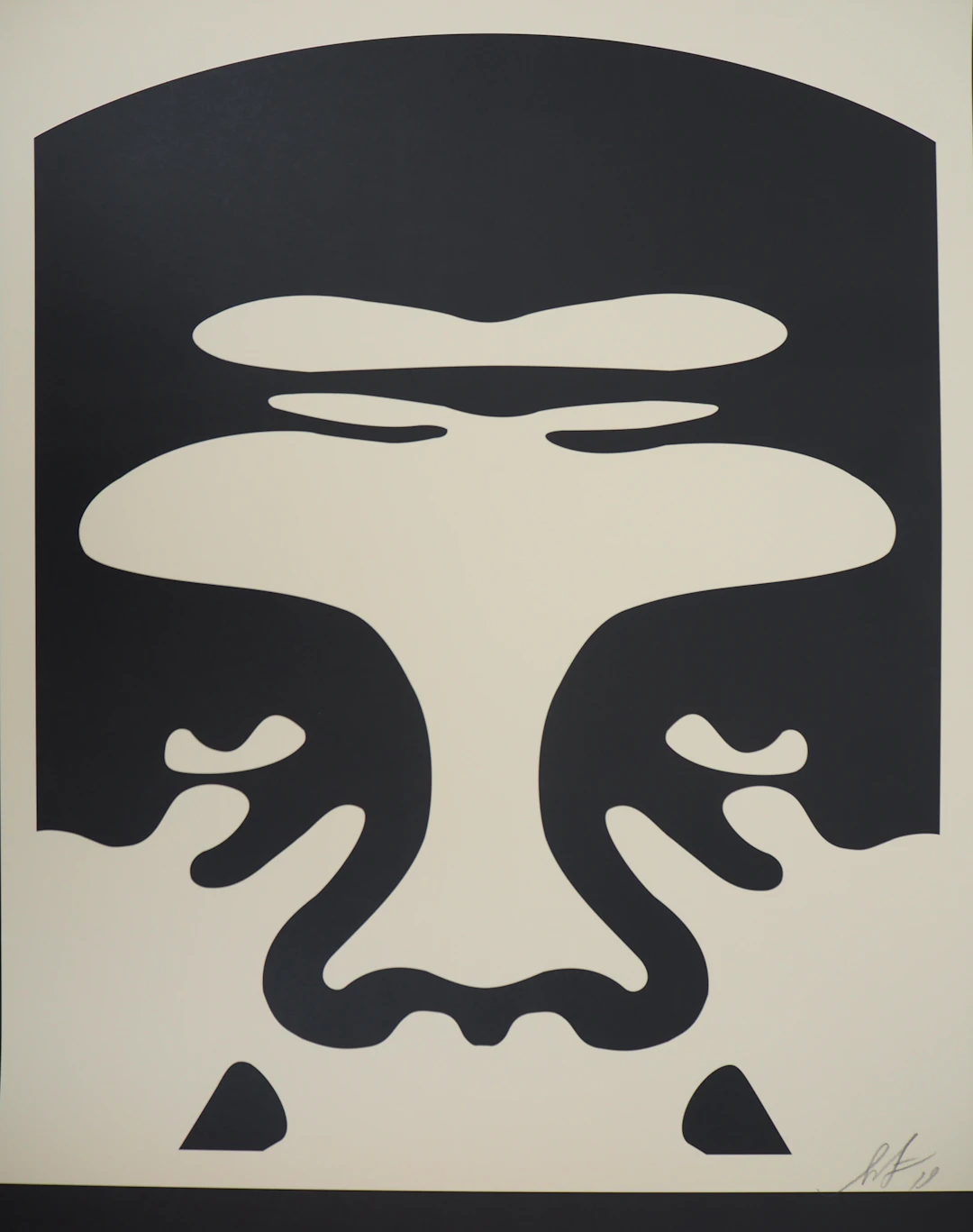 Shepard FAIREY (OBEY) : Face - Lithographie originale signée
