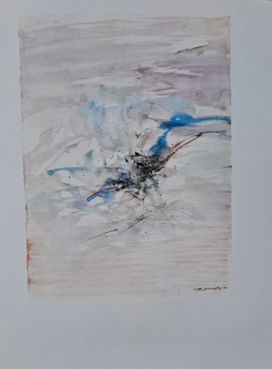 Zao Wou Ki - Illuminations - Héliogravure - signée
