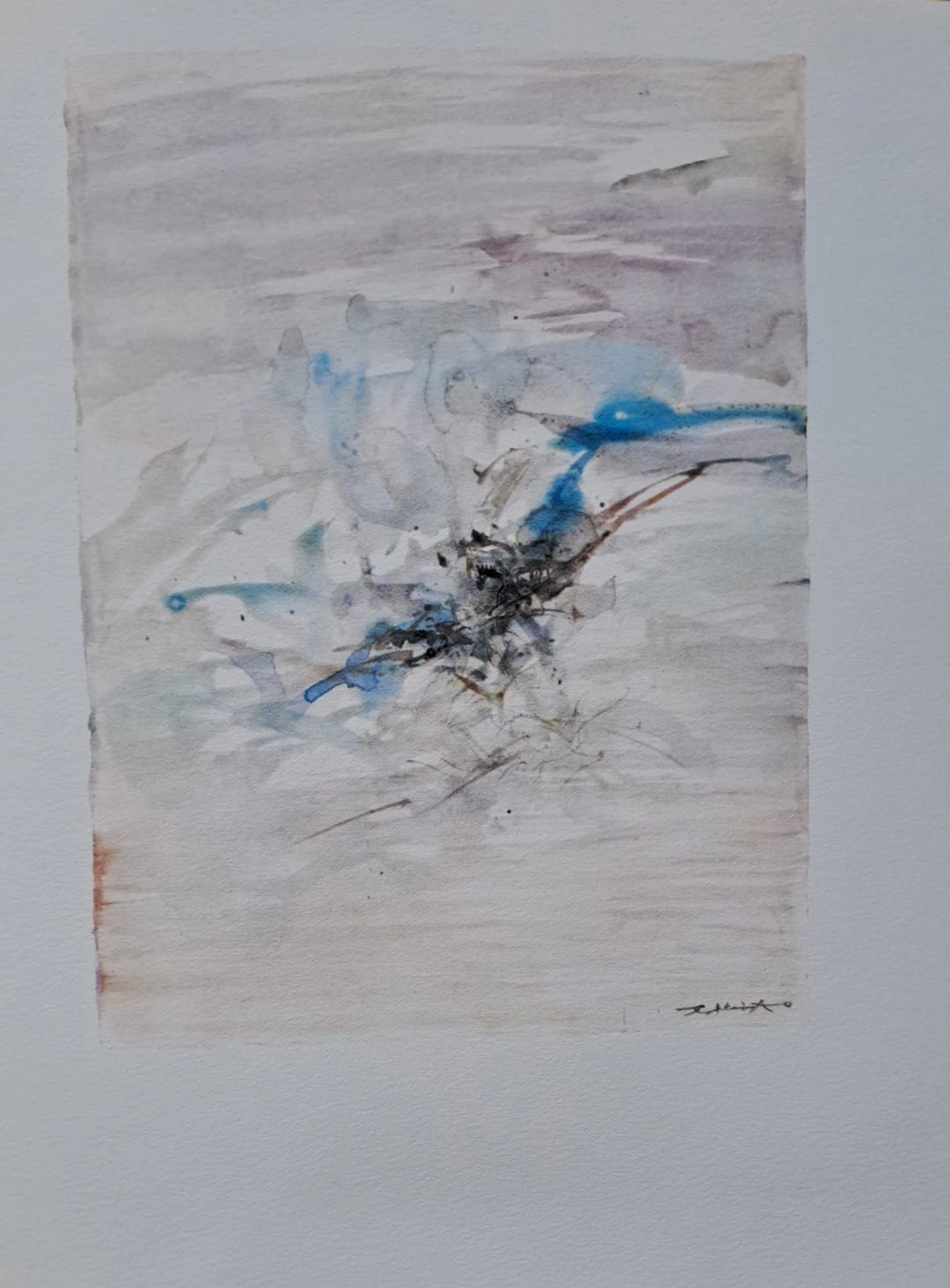 Zao Wou Ki - Illuminations - Héliogravure - signée
