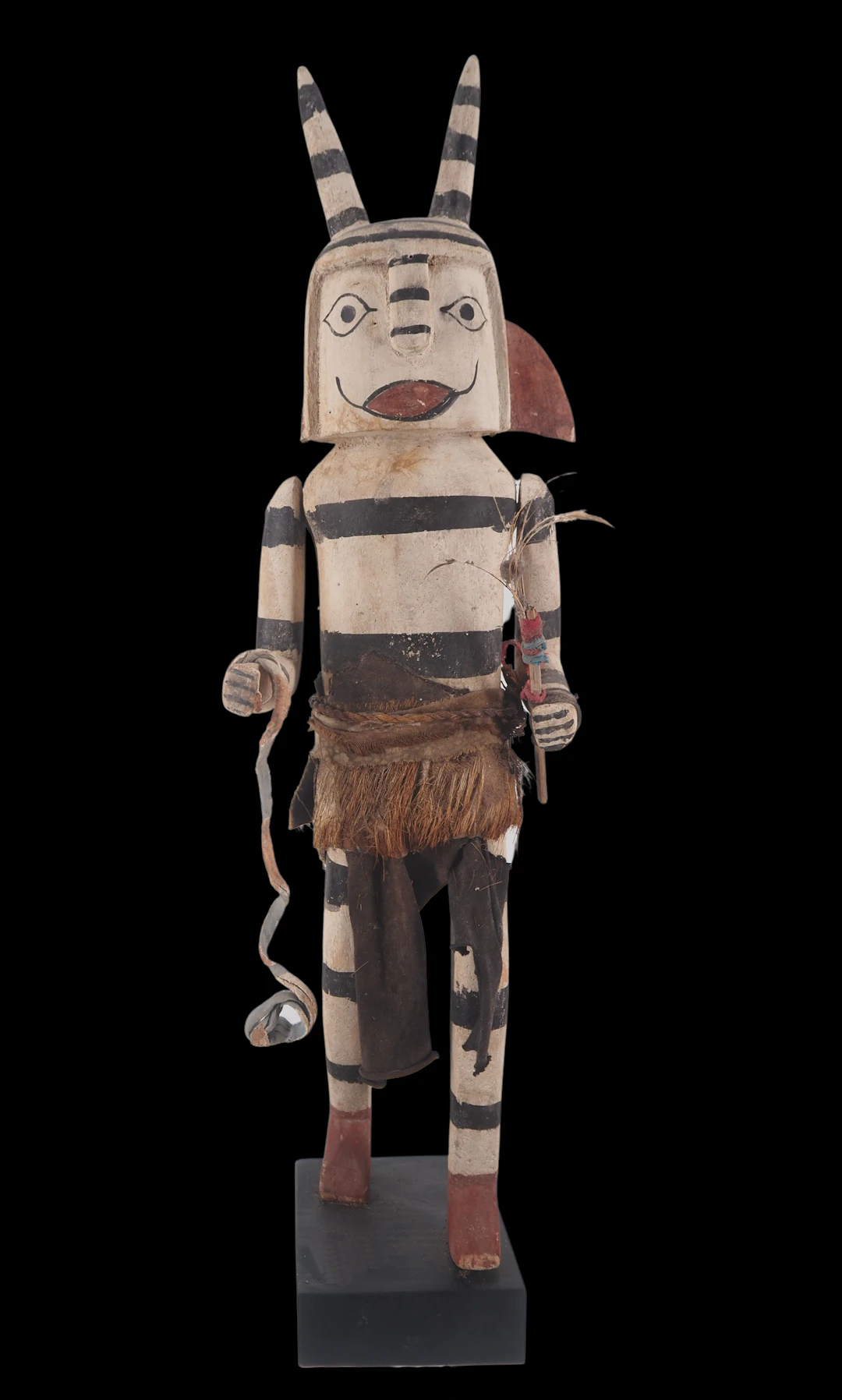 Indiens HOPI (Arizona) - Grande Poupée Kachina c. 1960 - Clow Koshari