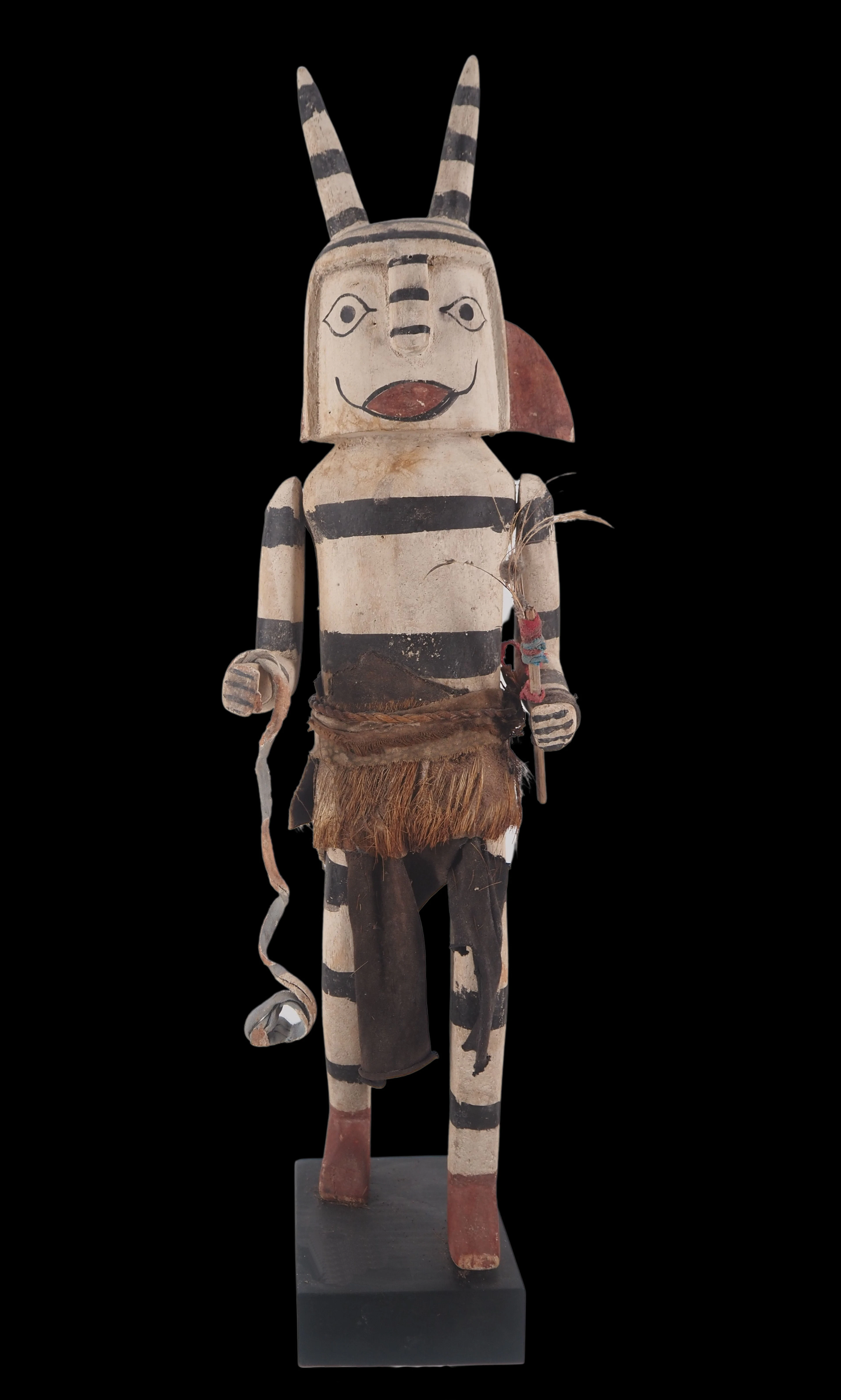 Indiens HOPI (Arizona) - Grande Poupée Kachina c. 1960 - Clow Koshari