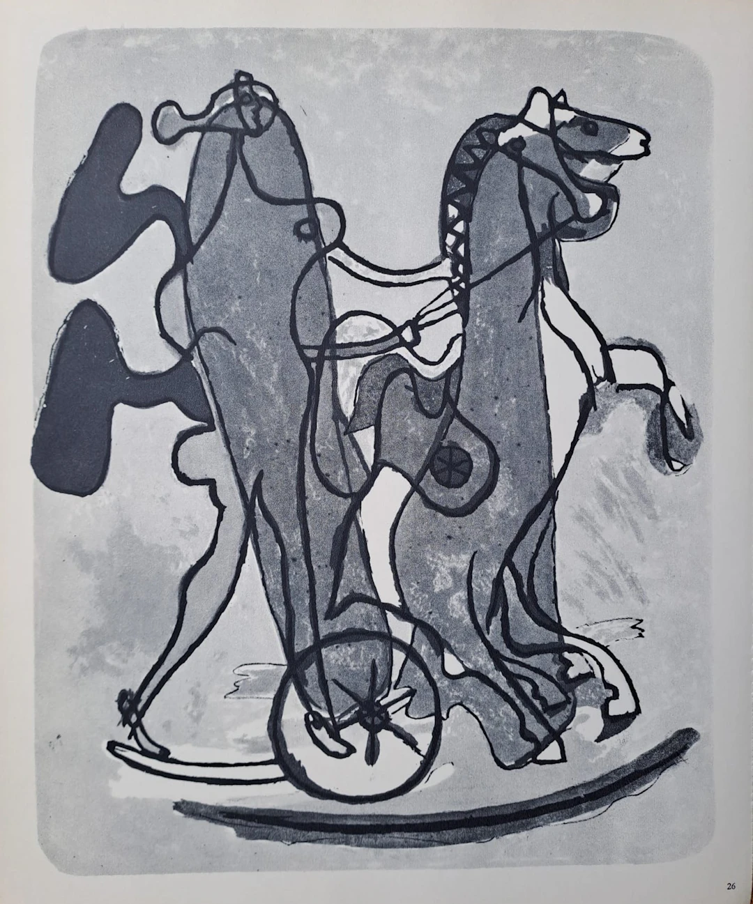 Georges Braque (d’après) - Athénée ou Athéna - Héliogravure