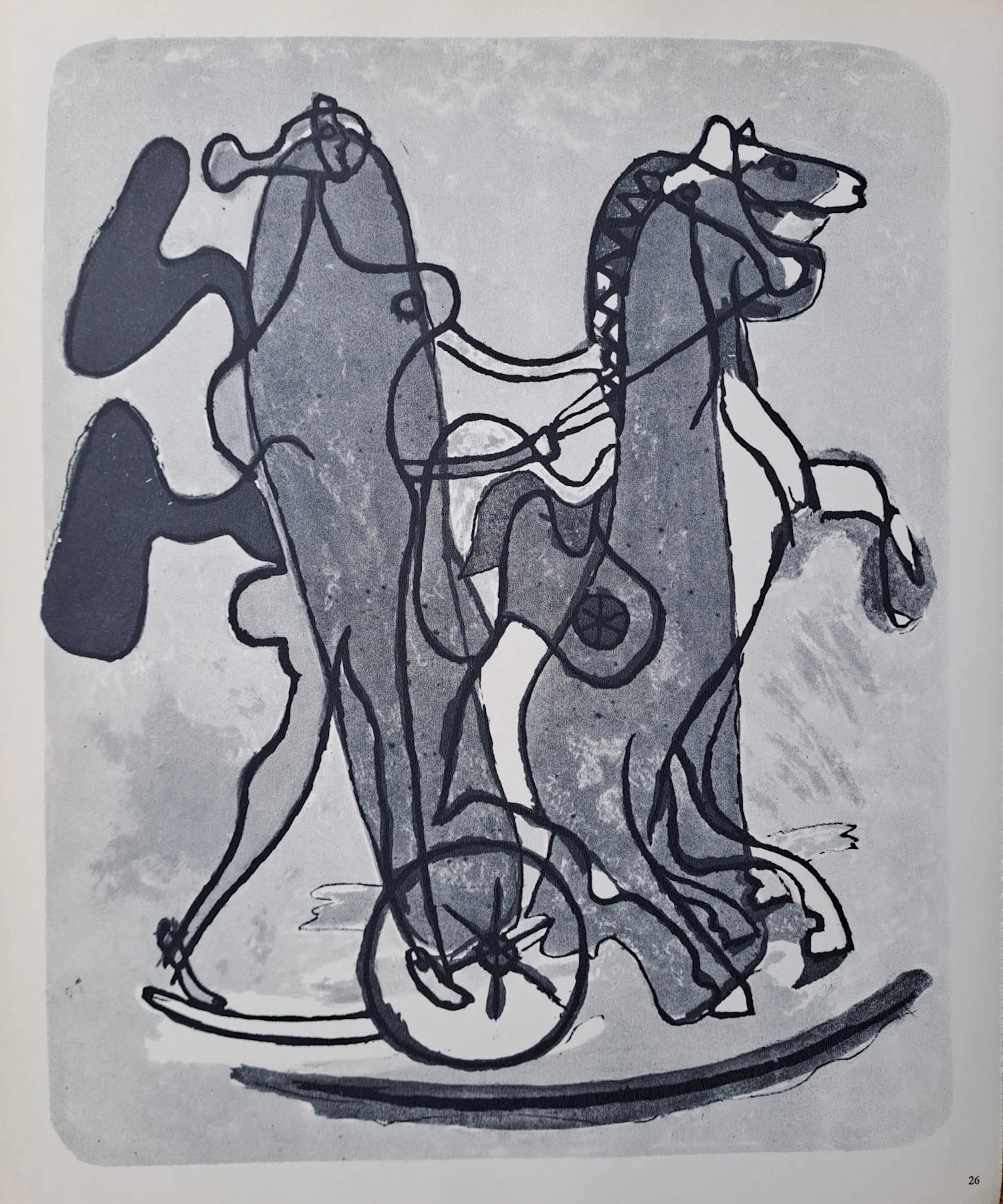Georges Braque (d’après) - Athénée ou Athéna - Héliogravure