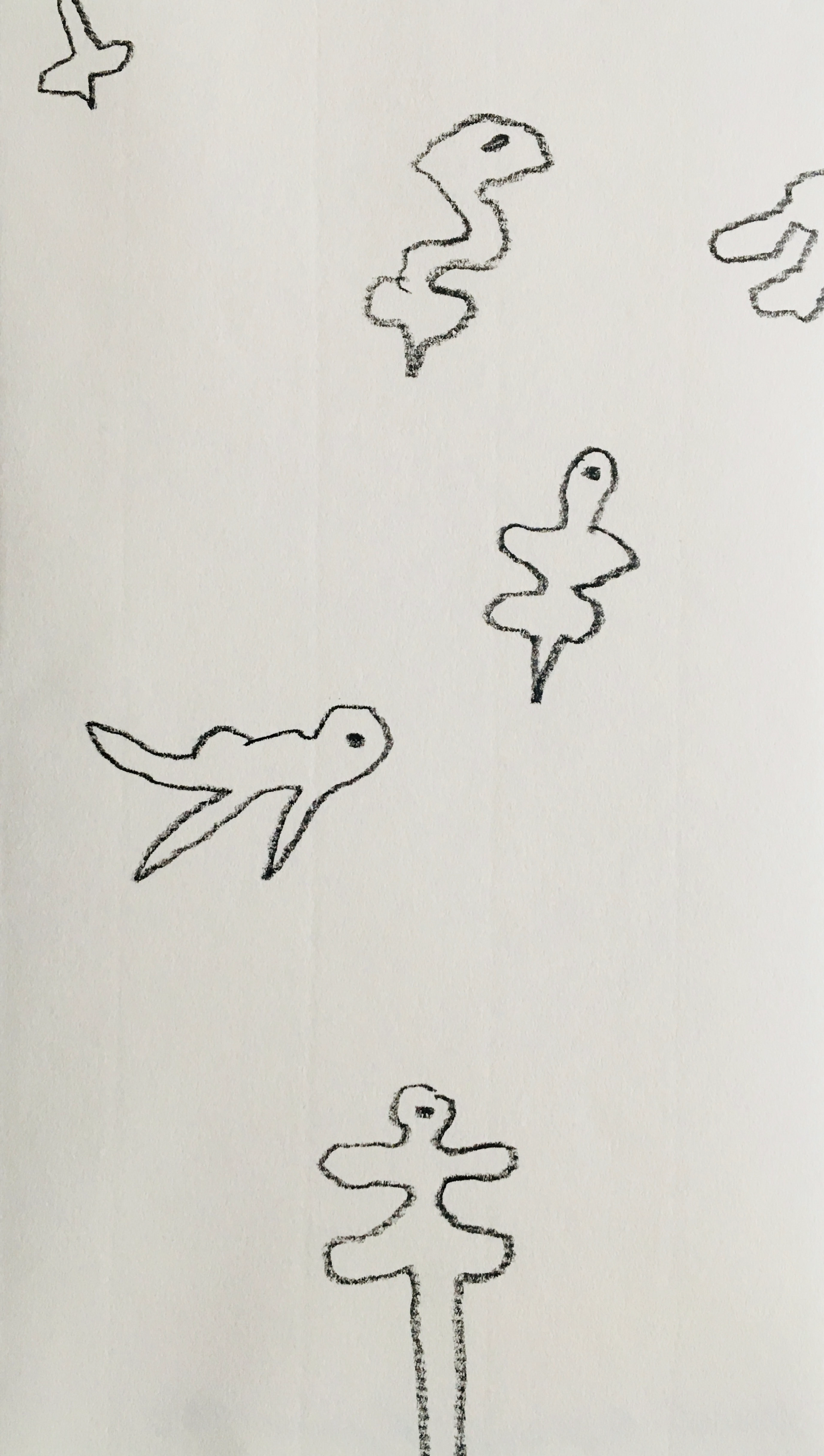Daniel DEZEUZE - Sans titre, 2012 - Dessin original signé