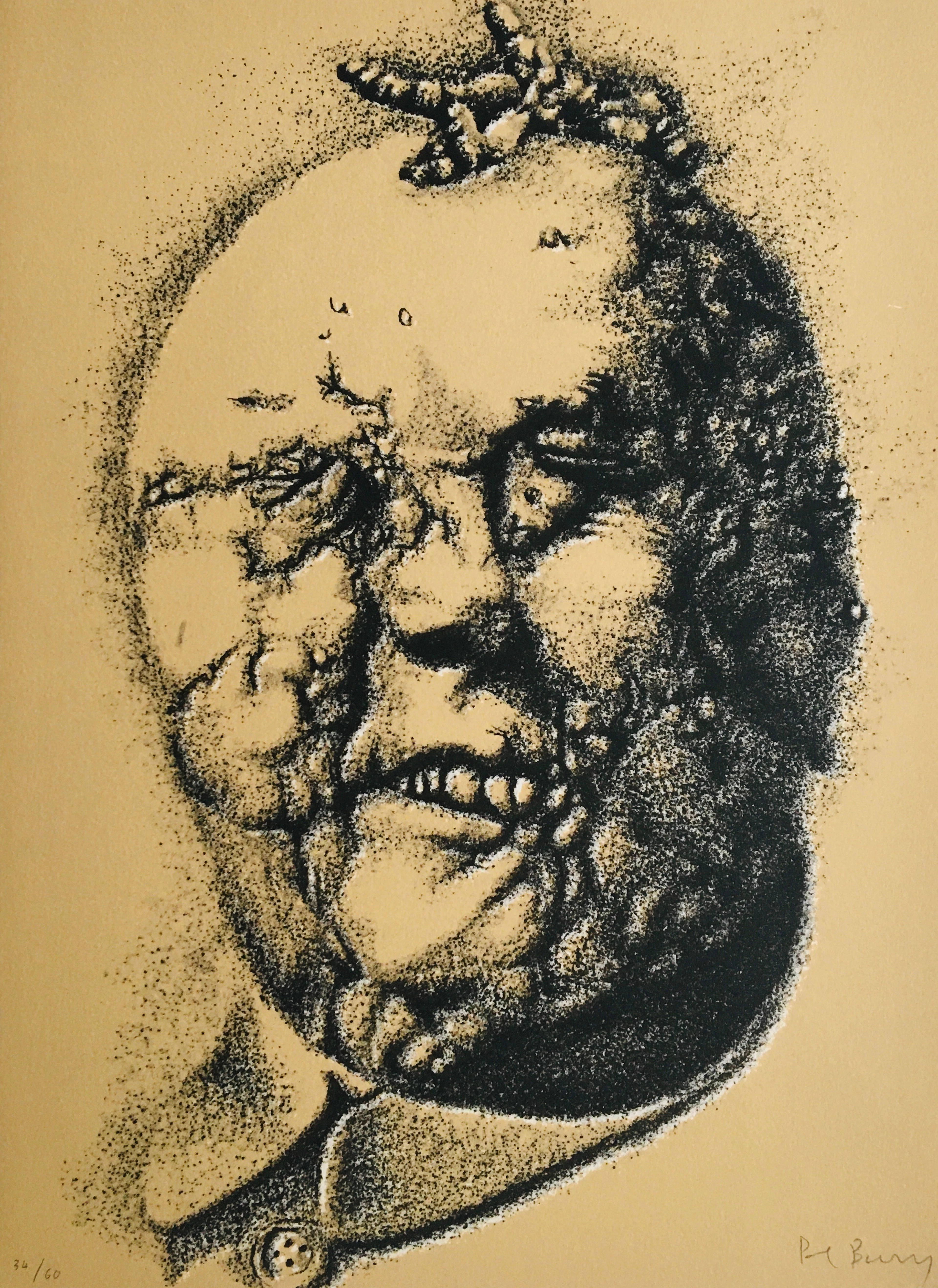 Pol BURY - Mao, 1976 - Lithographie originale signé au crayon