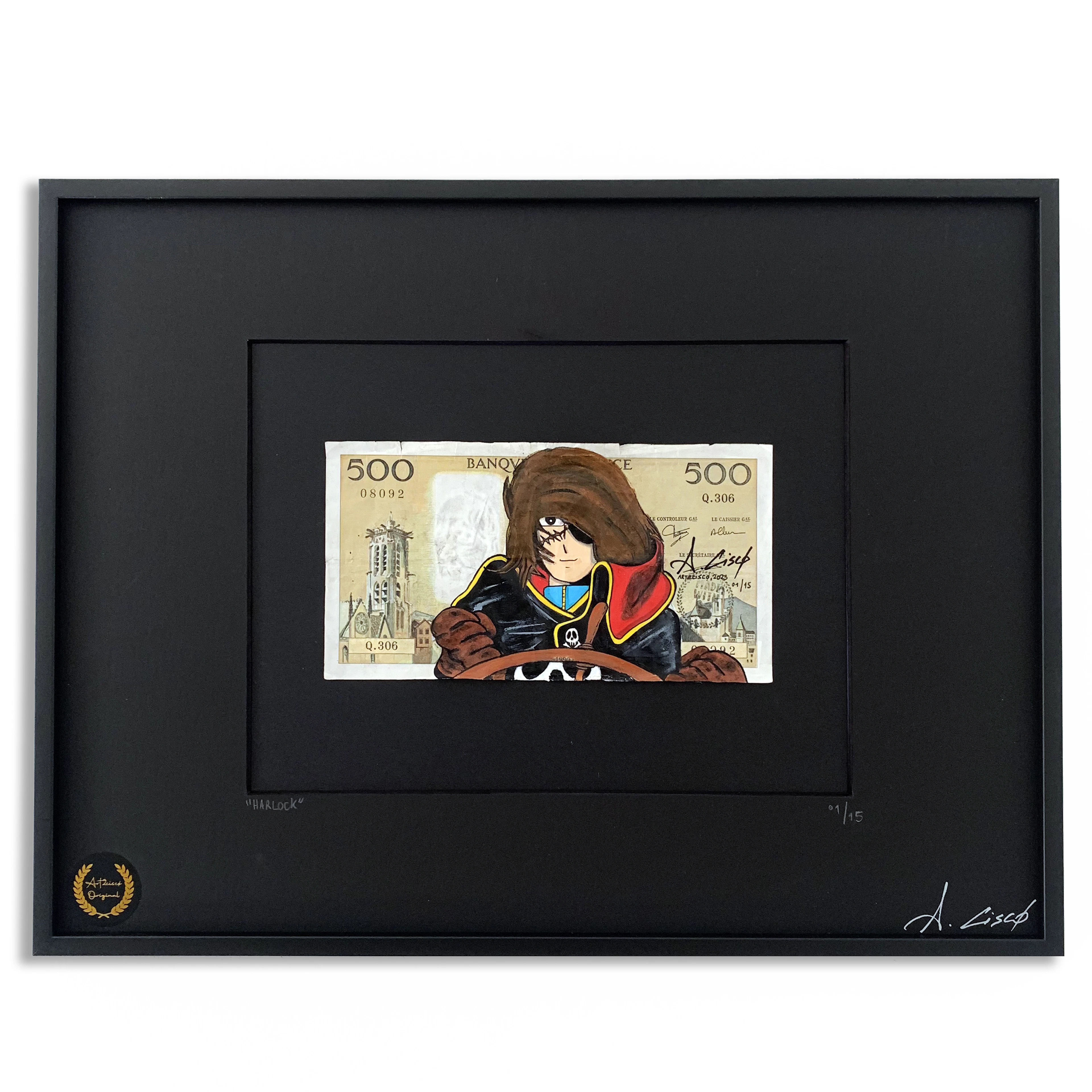 Cisco - Harlock, 2026 - Acrylique sur billet