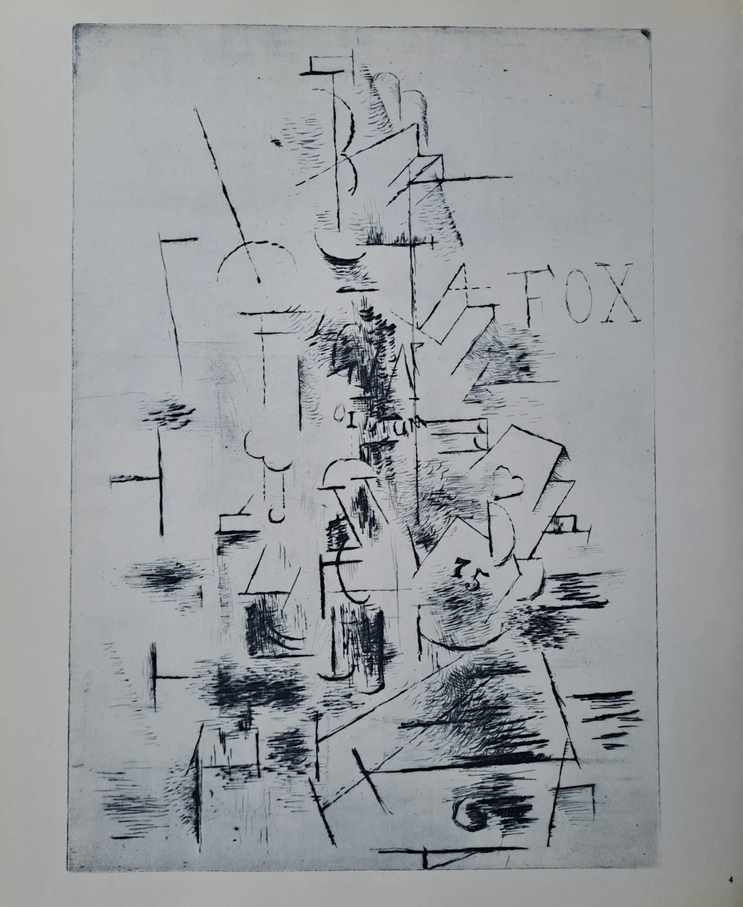 Georges Braque (d’après) - Fox - Héliogravure