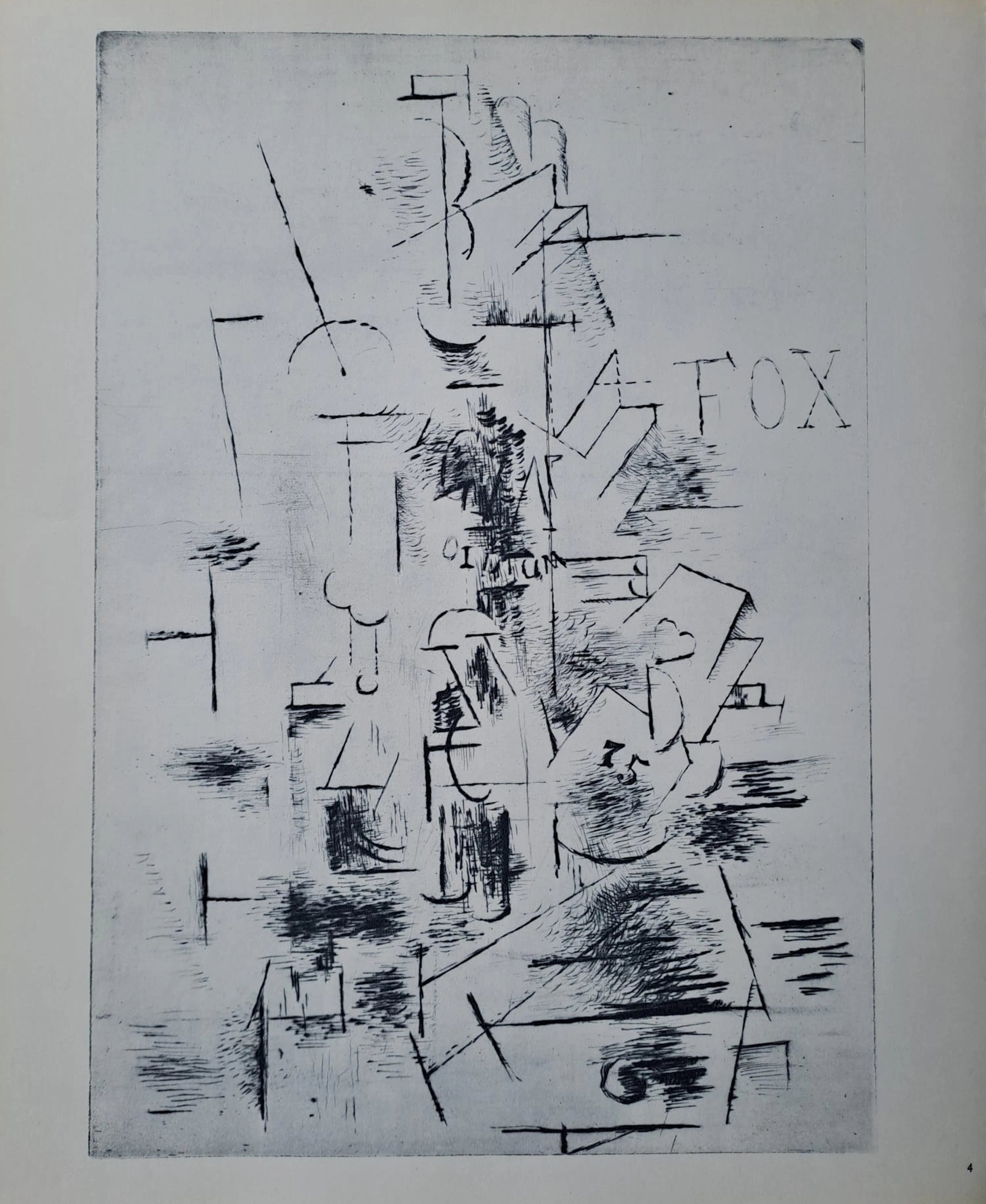 Georges Braque (d’après) - Fox - Héliogravure