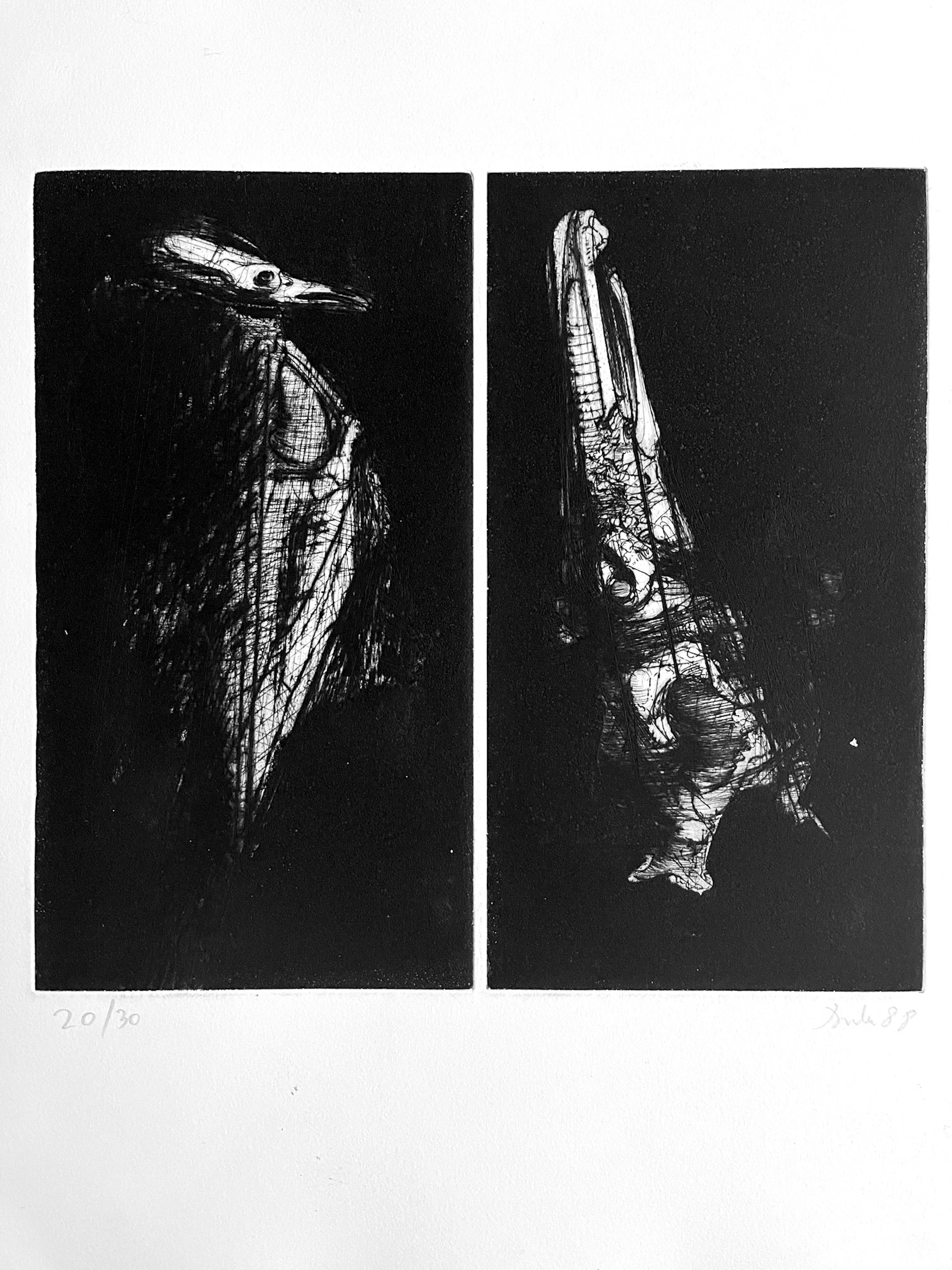 DADO - Sans titre, 1988 - Gravure