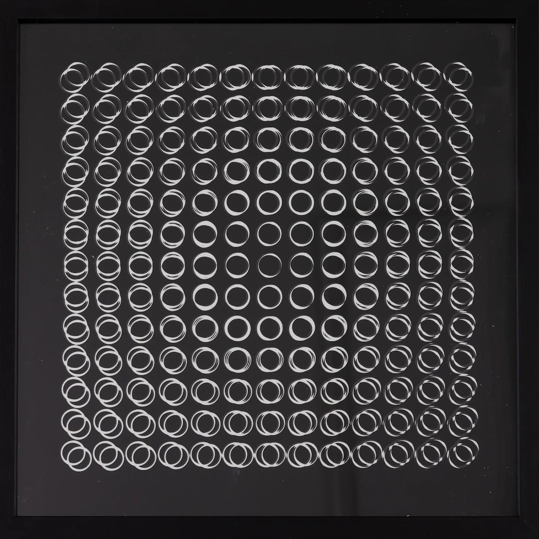 Victor VASARELY : Composition cinétique III