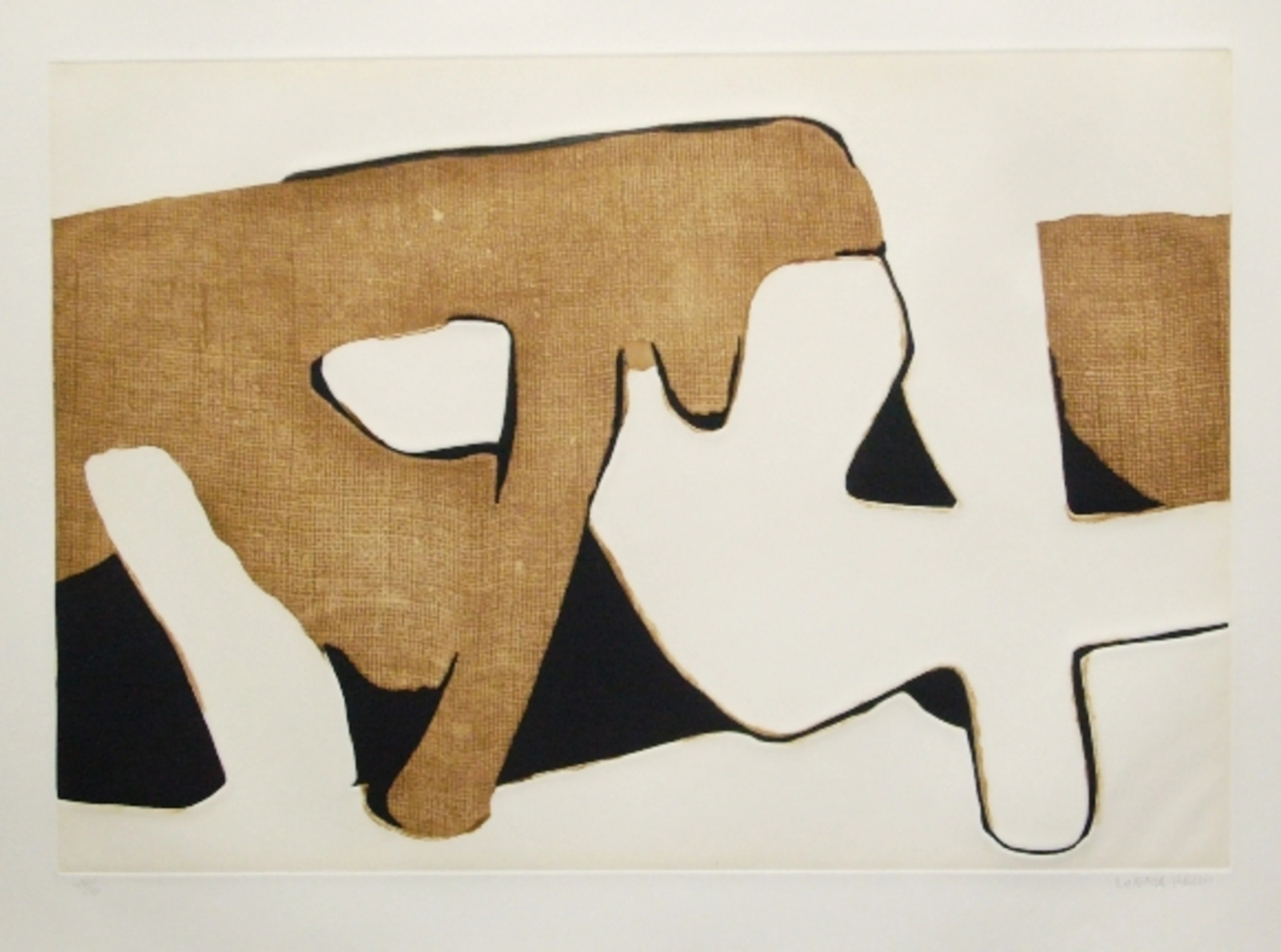 Conrad Marca-Relli - Composition, 1977 - Eau-forte et aquatinte sur papier