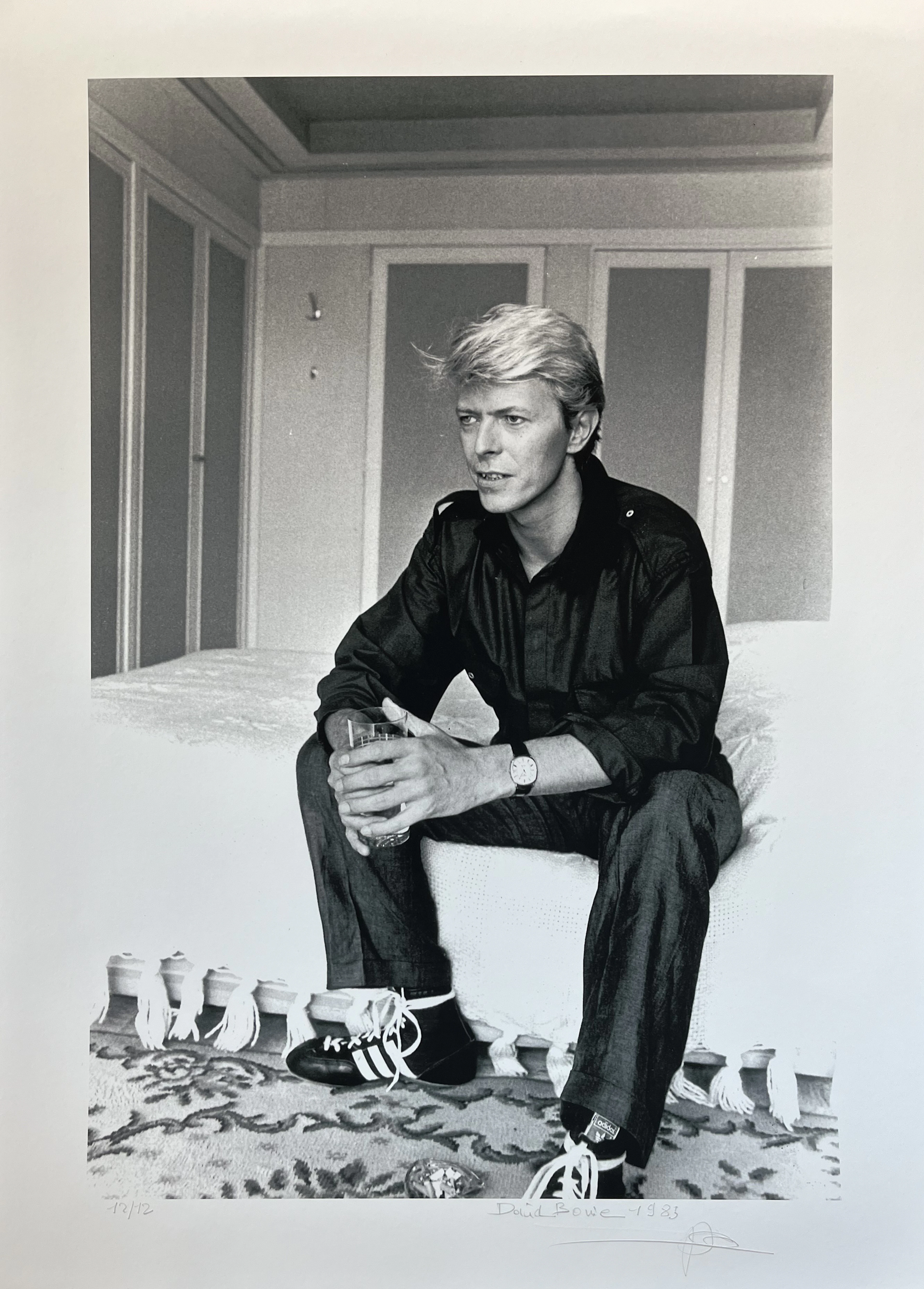 David BOWIE - Photo signée numérotée