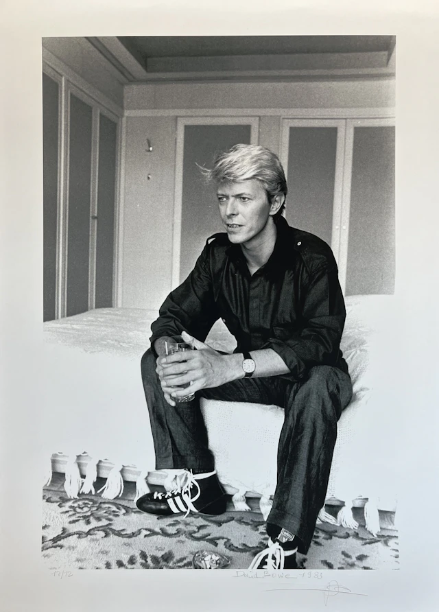 David BOWIE - Photo signée numérotée