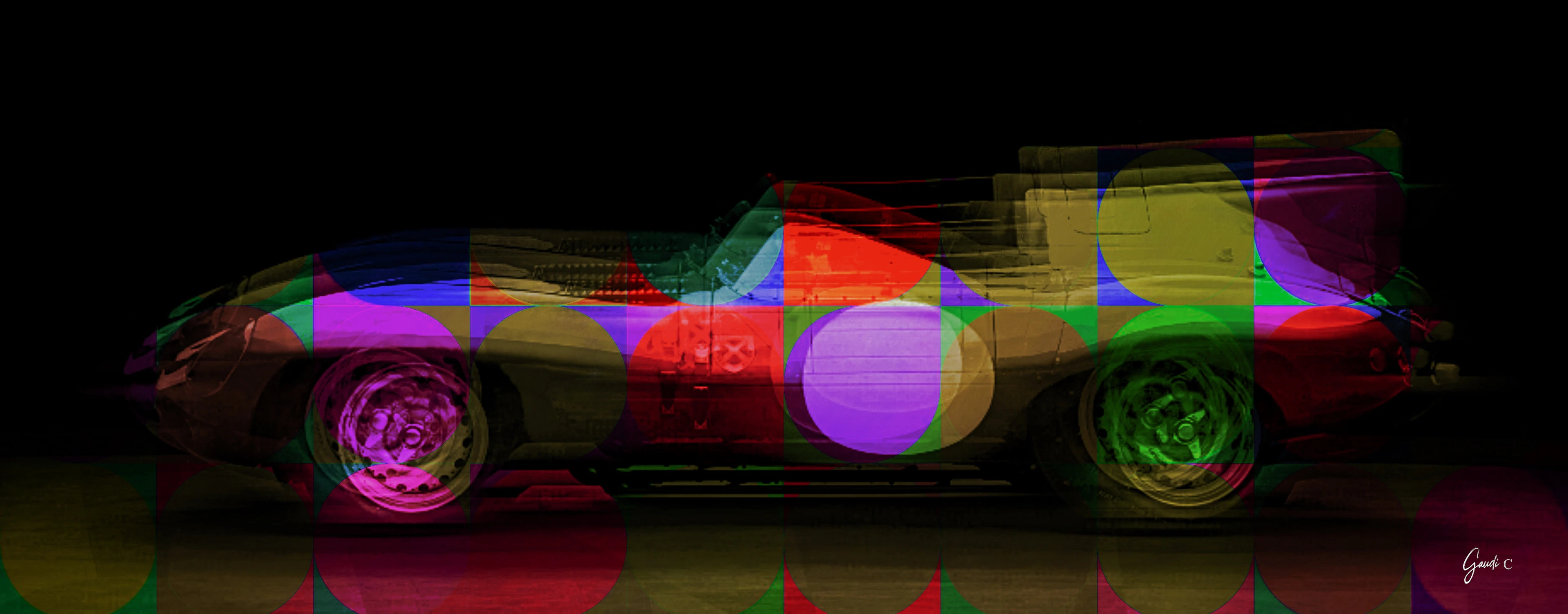 Gaudi .C - Jaguar space age gold, 2025 - Photographie