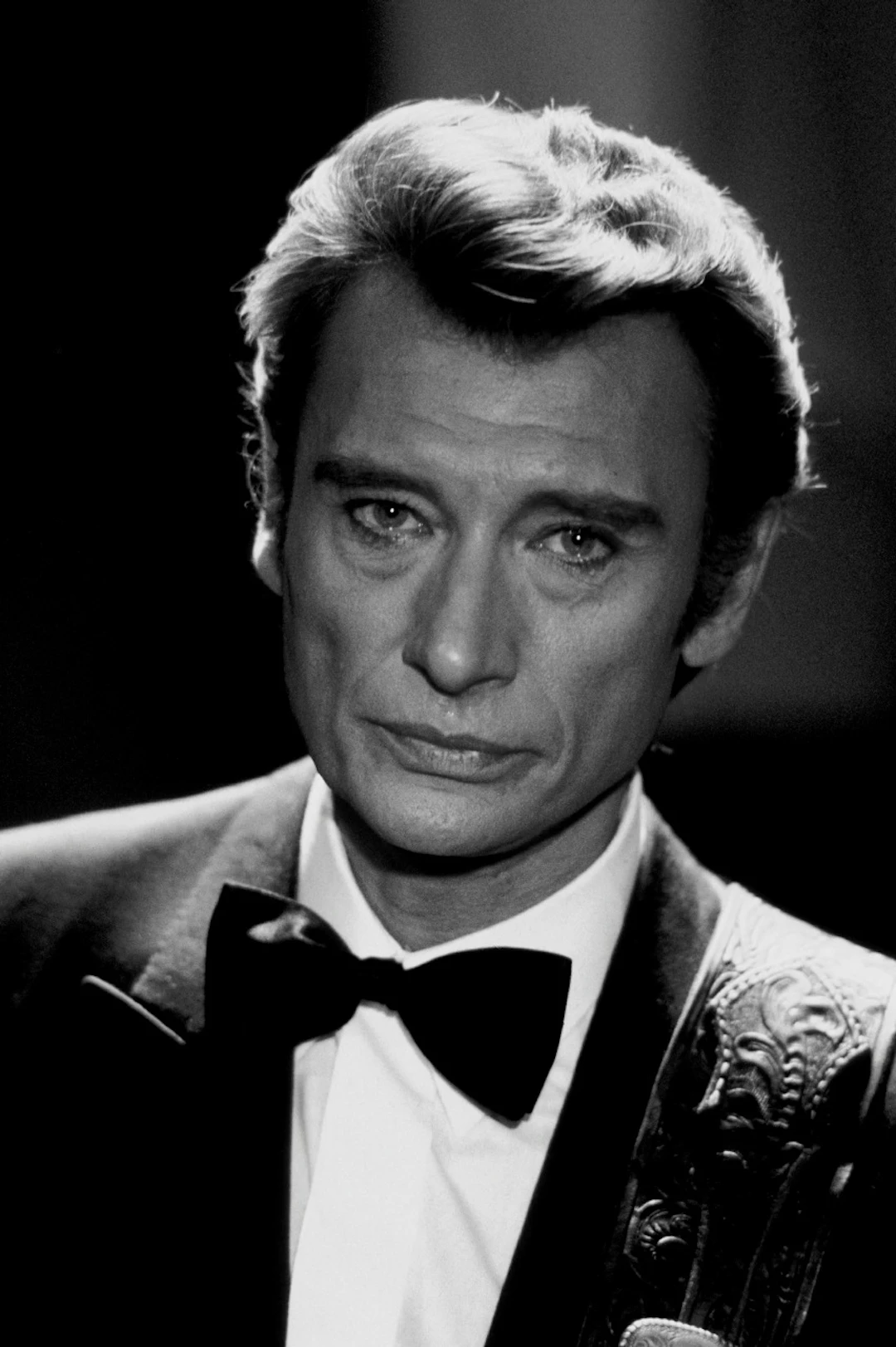 Francis APESTEGUY - Johnny Hallyday, Milan 1986 - Photographie signée