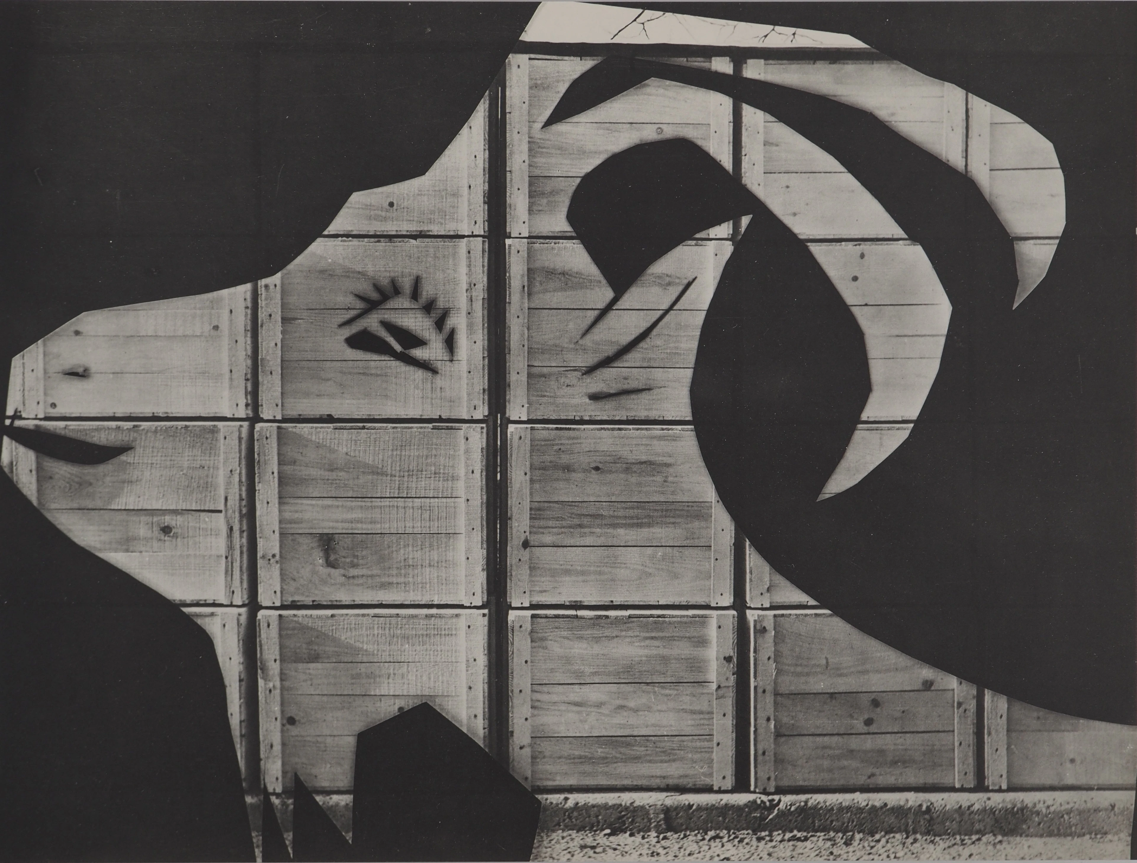 Pablo PICASSO : Diurnes, La chèvre à la caisse d’emballage, Phototypie