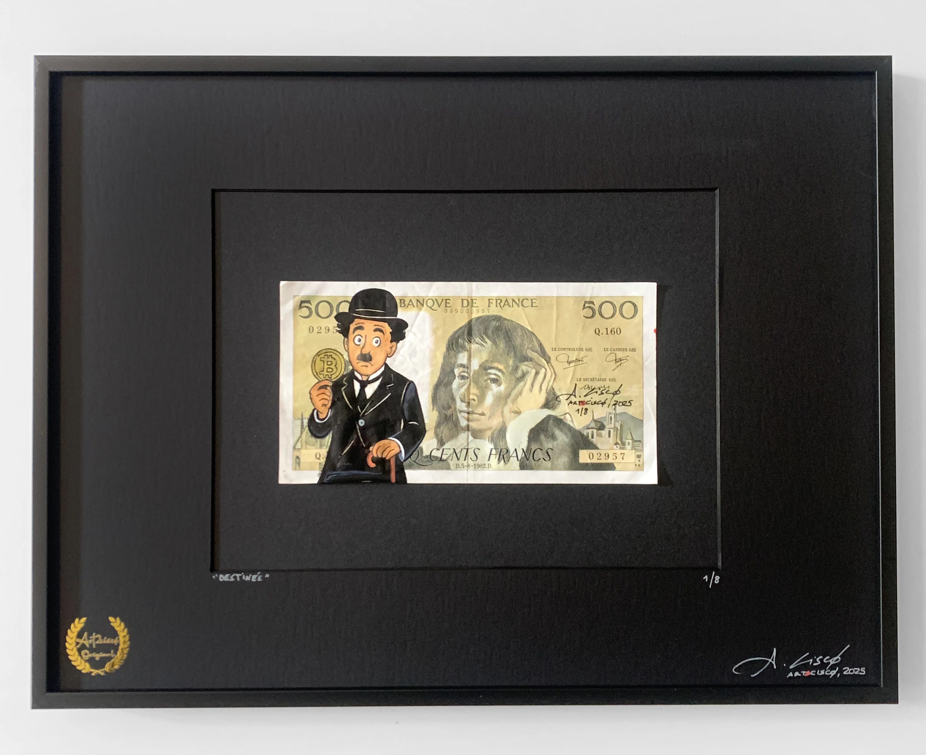 Cisco - Destinée, 2026 - Acrylique sur billet