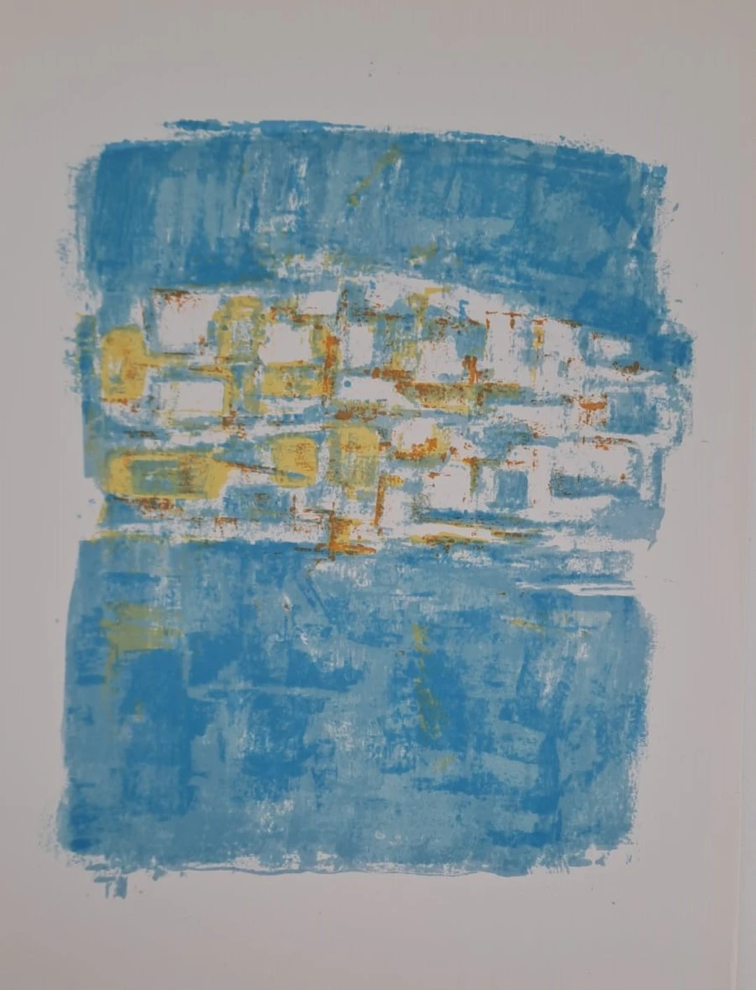 Orlando Pelayo - Composition IV - Lithographie originale
