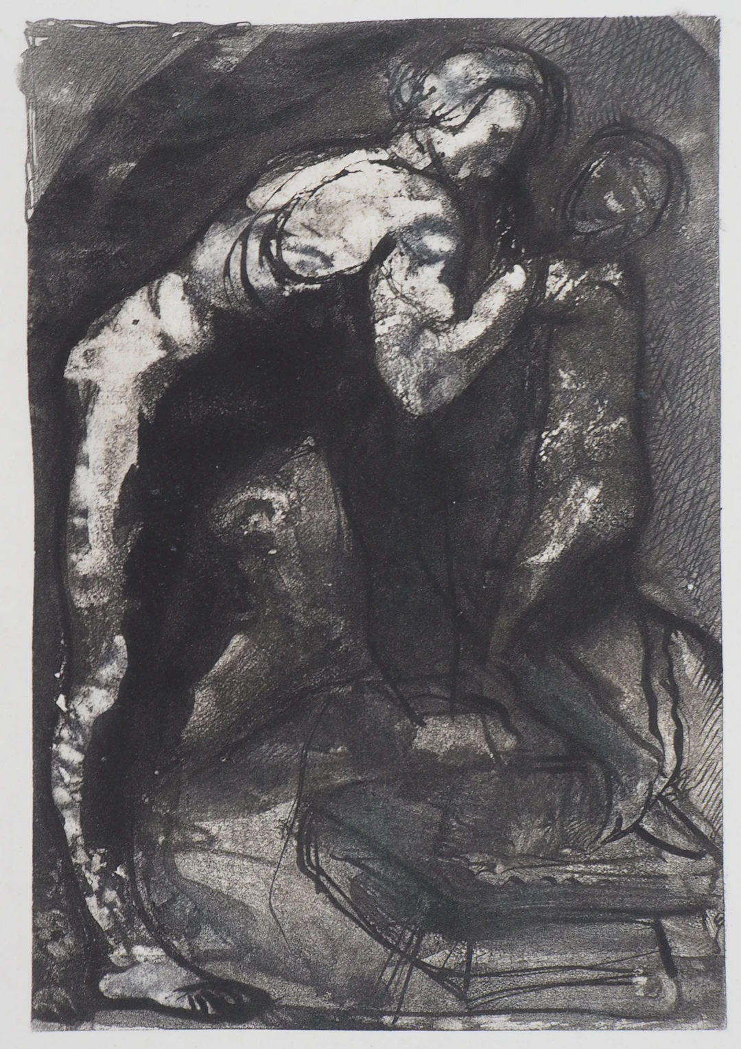 Auguste RODIN : Michel-Ange, Gravure