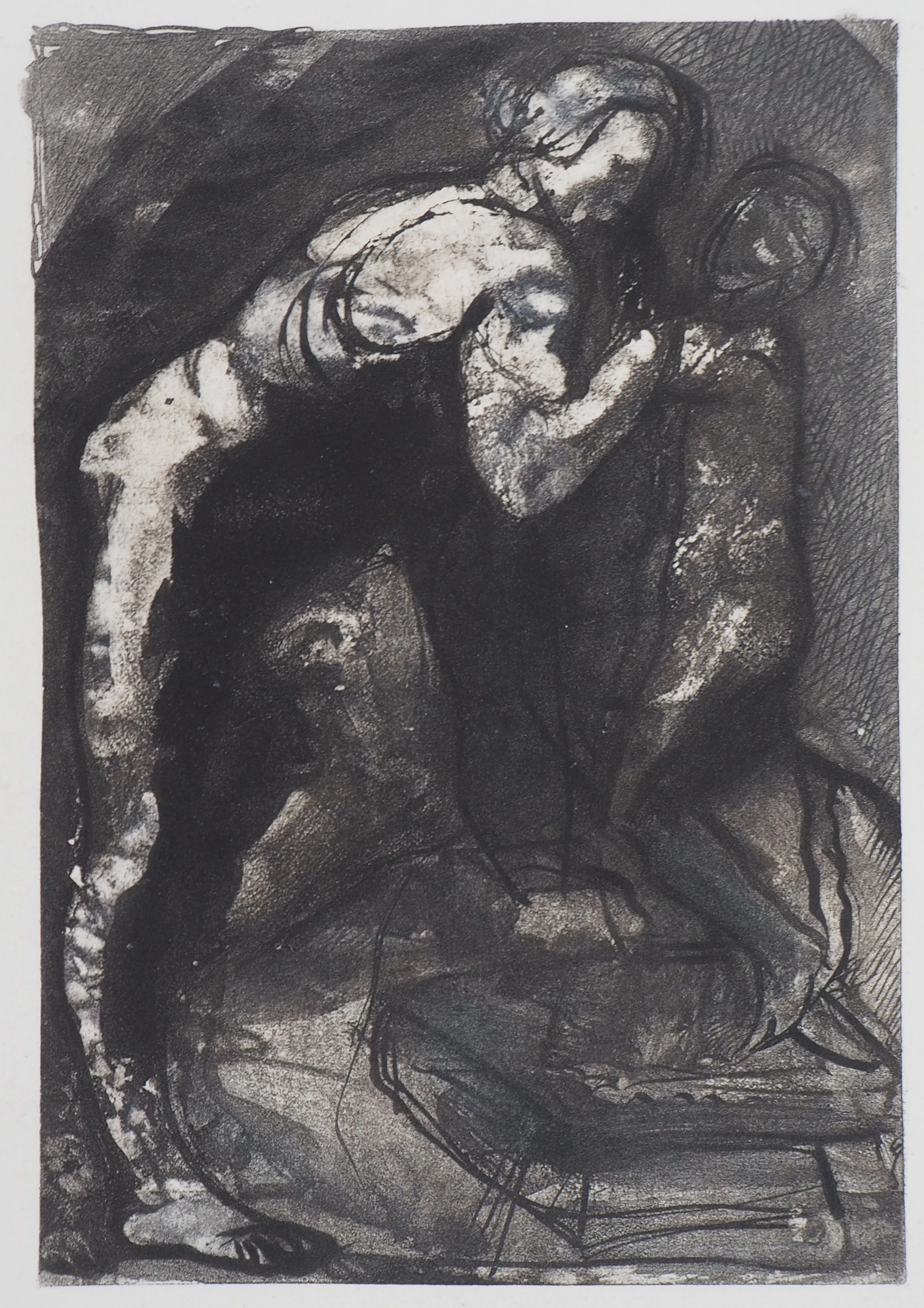 Auguste RODIN : Michel-Ange, Gravure