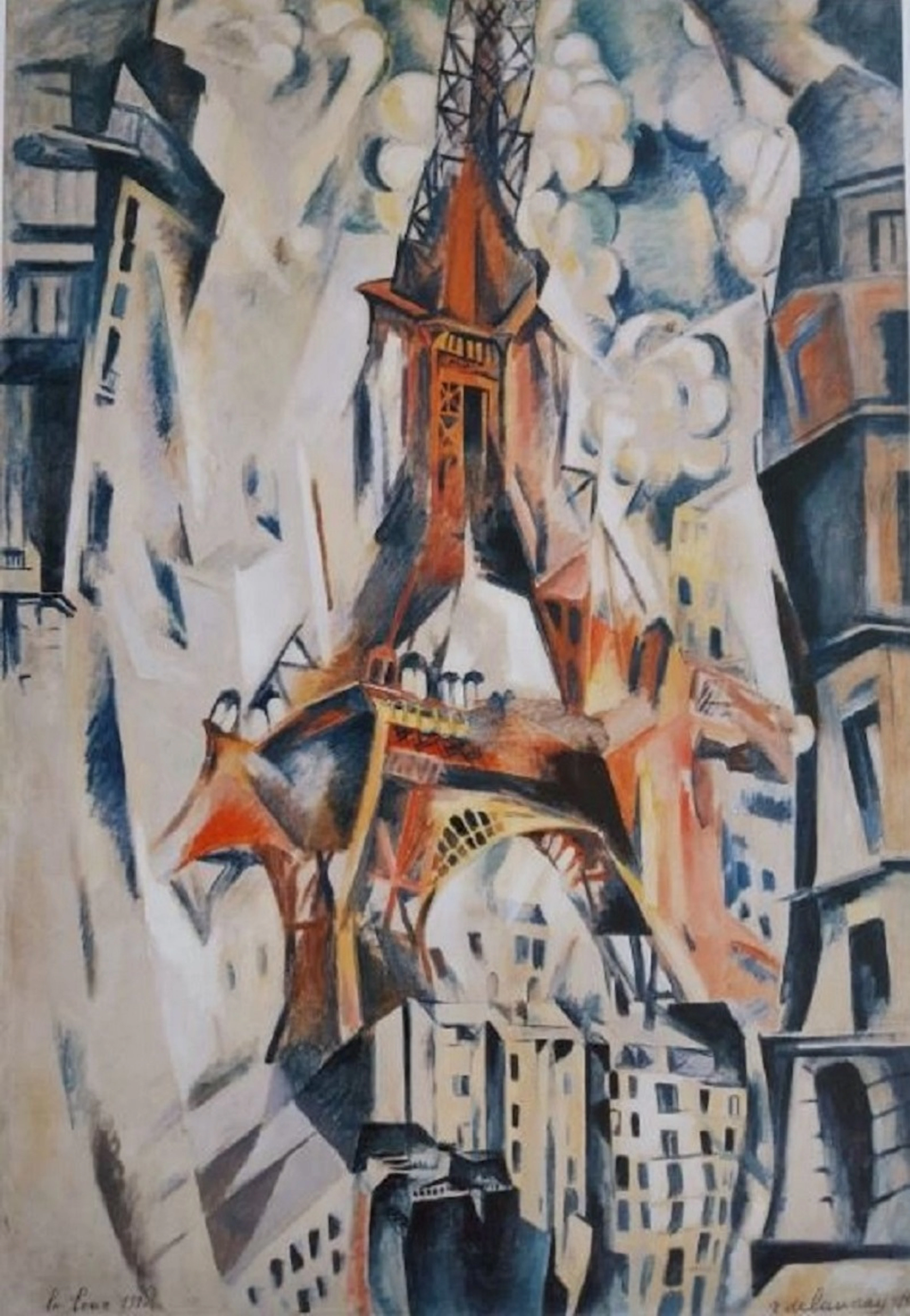 Robert Delaunay (d’après) - La Tour - Impression d’art