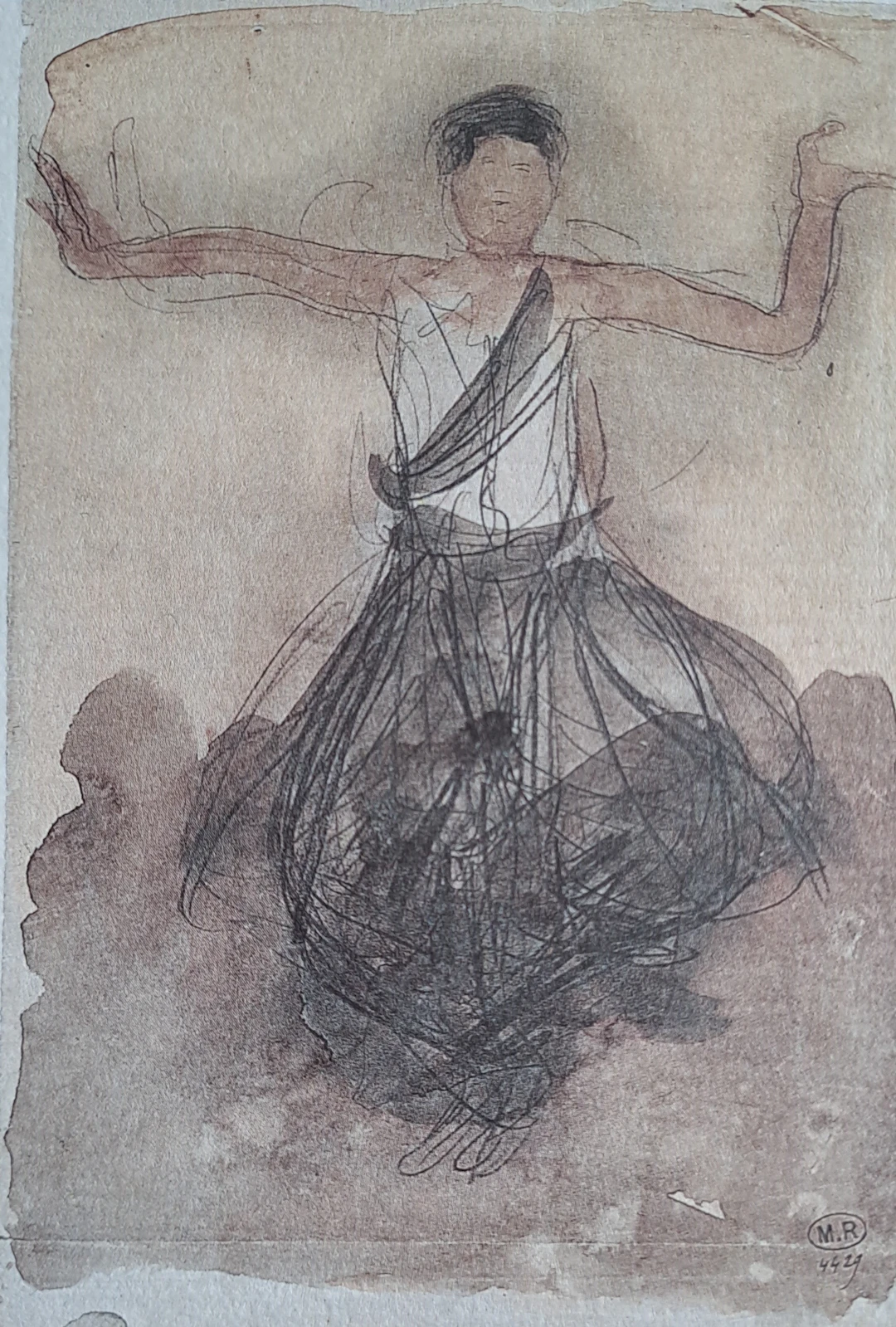 Auguste Rodin (d’après) - Danseuse cambodgienne - impression d’art