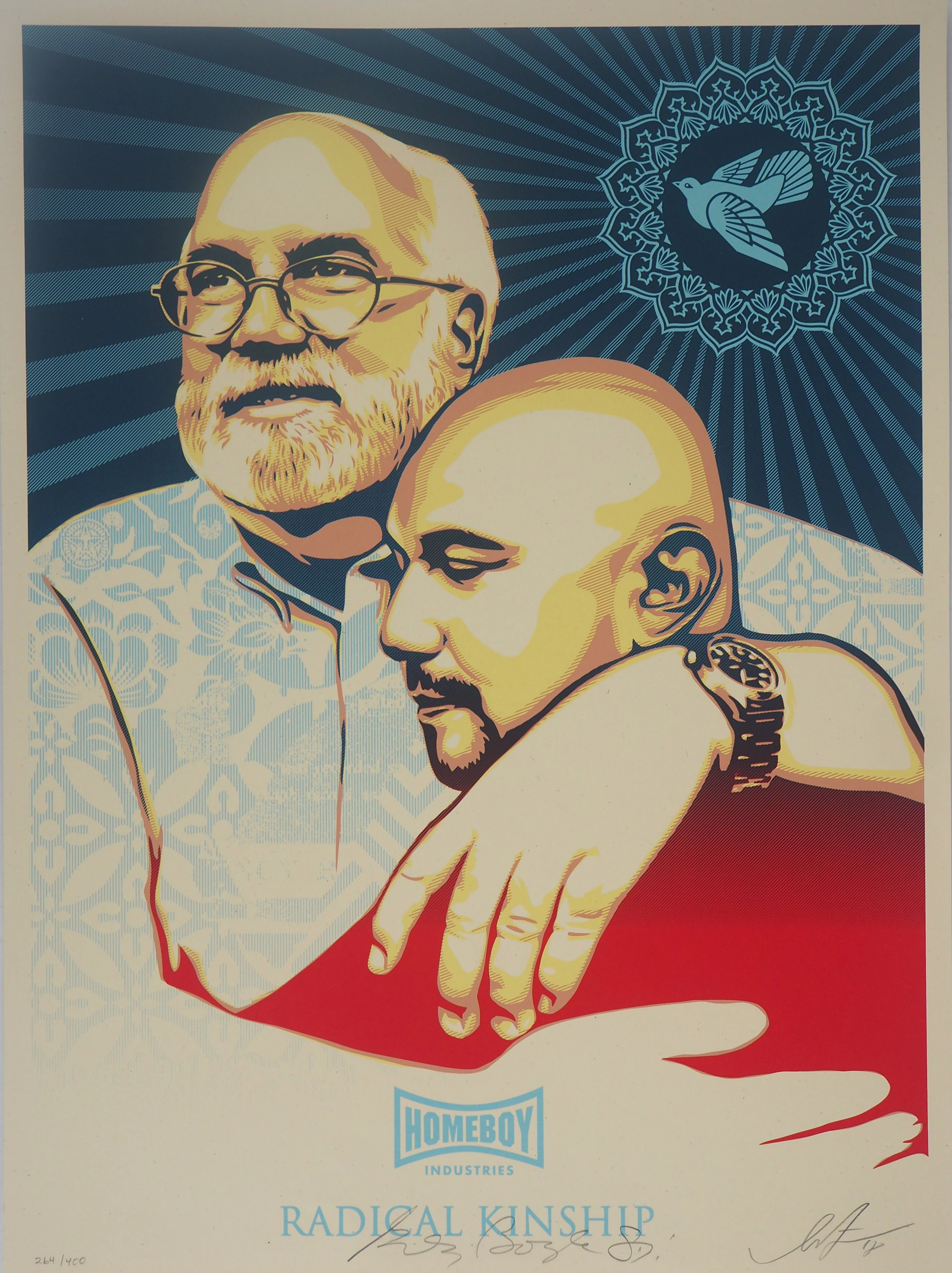 Shepard FAIREY (OBEY) : Radical Kinship - Sérigraphie originale signée