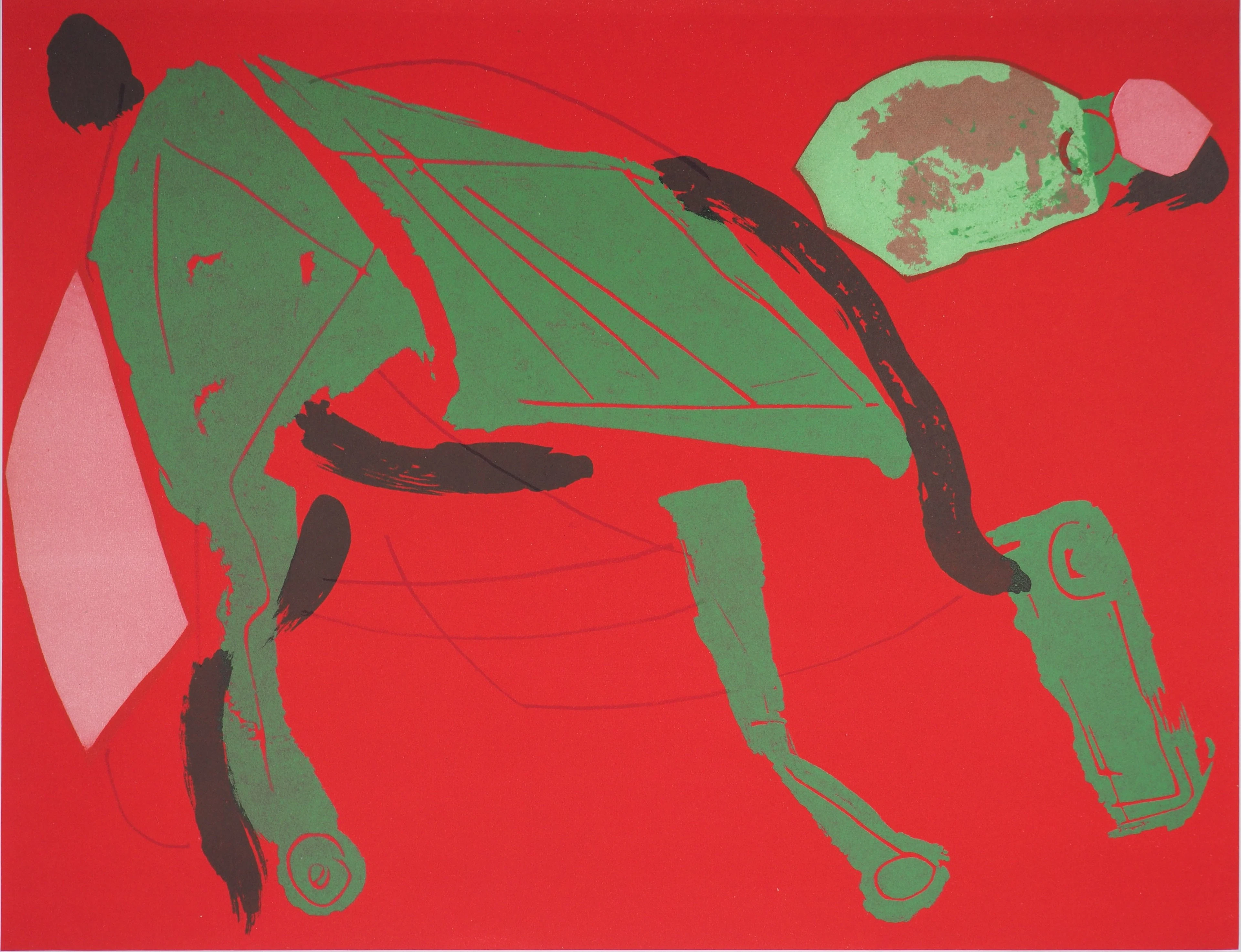 Marino MARINI : Cheval, 1970 - Lithographie originale