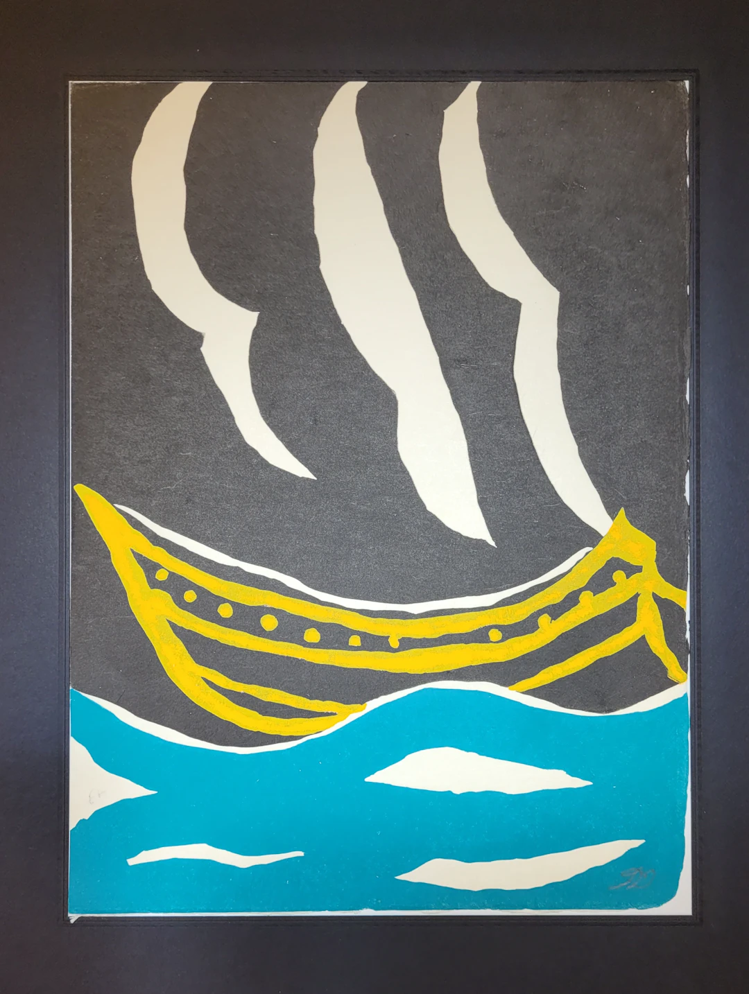 Fernand DUBUIS - Le cantique du Soleil IX,1970 - Lithographie originale
