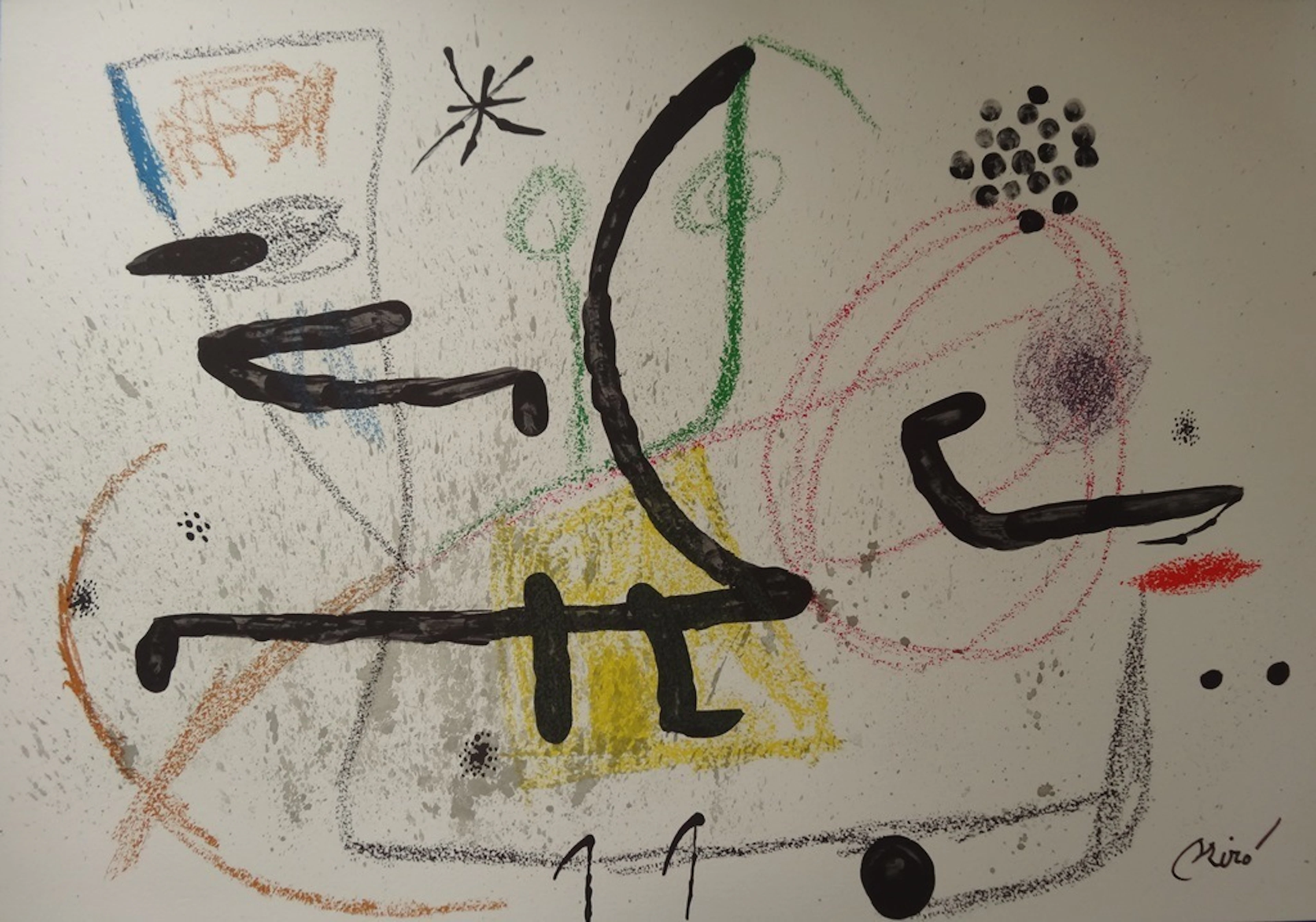 Joan MIRO : Maravillas con variaciones acrosticas 9 - Lithographie