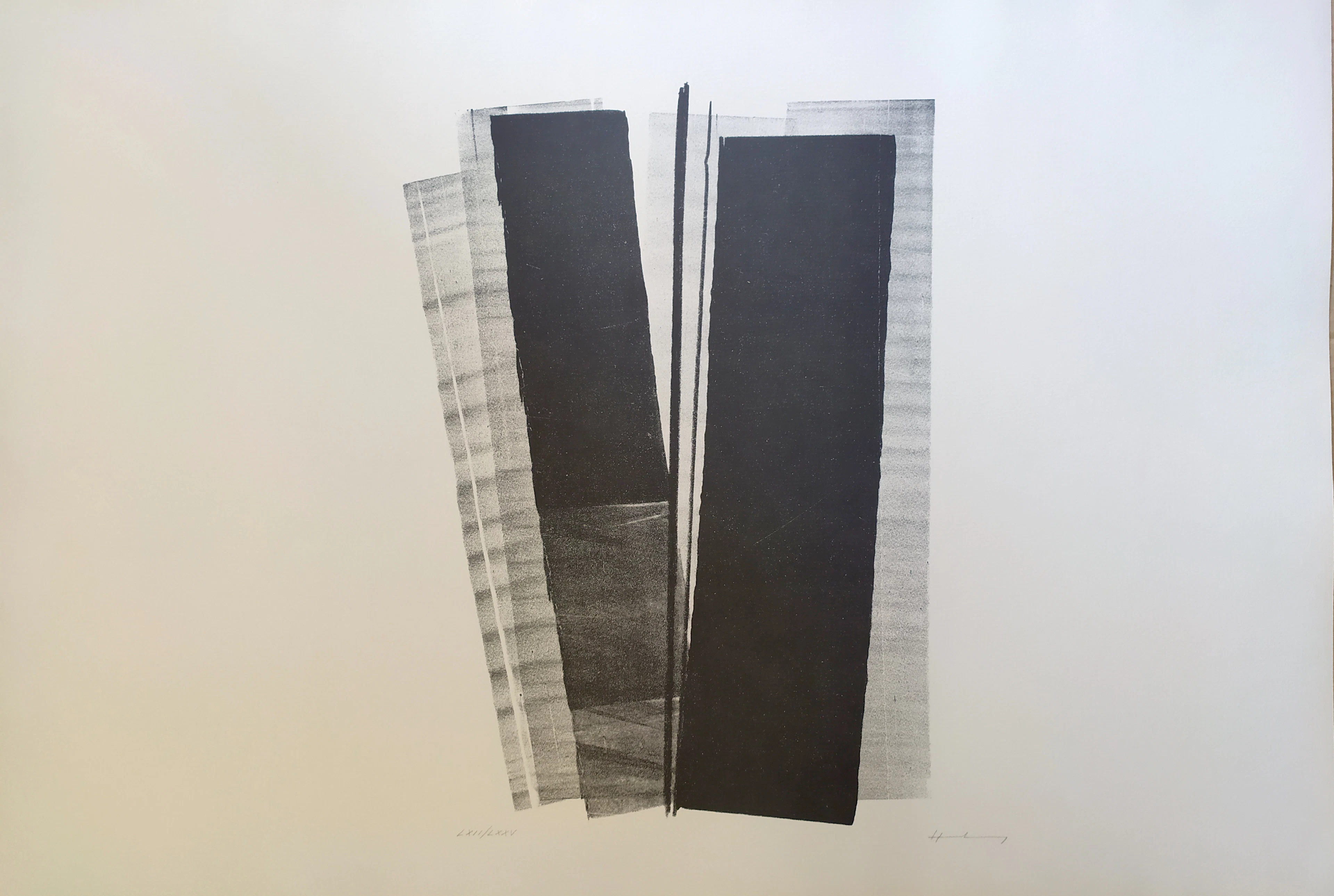 Hans HARTUNG - Farandole VI - Lithographie originale signée au crayon
