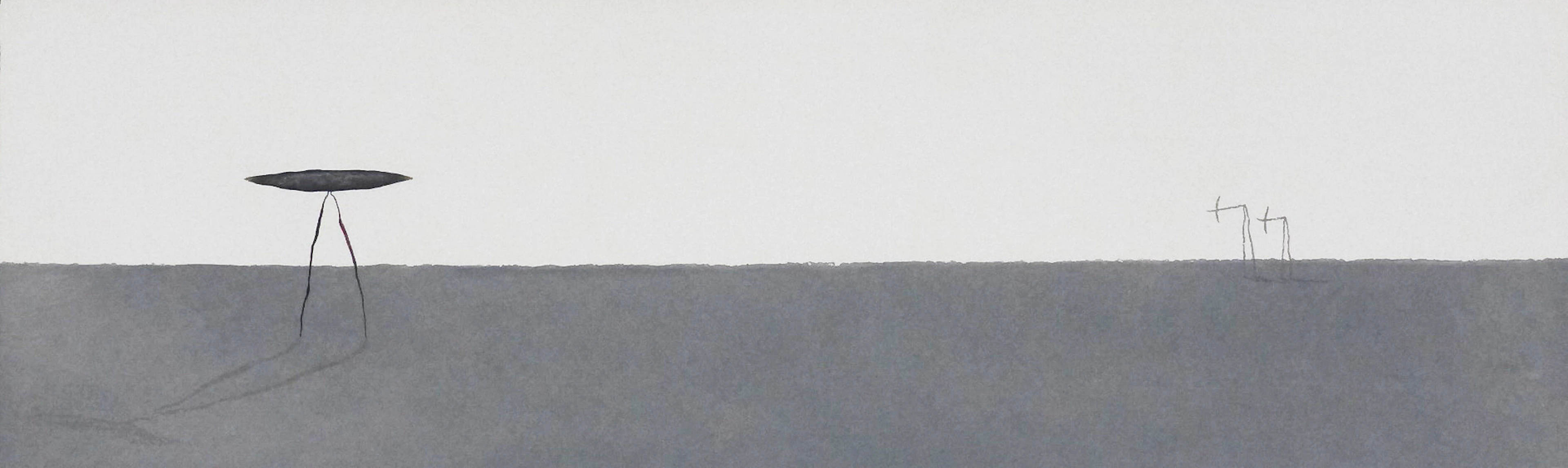 Josep Maria RIERA I ARAGO - Horitzons-Zeppelin, 2015, gravure