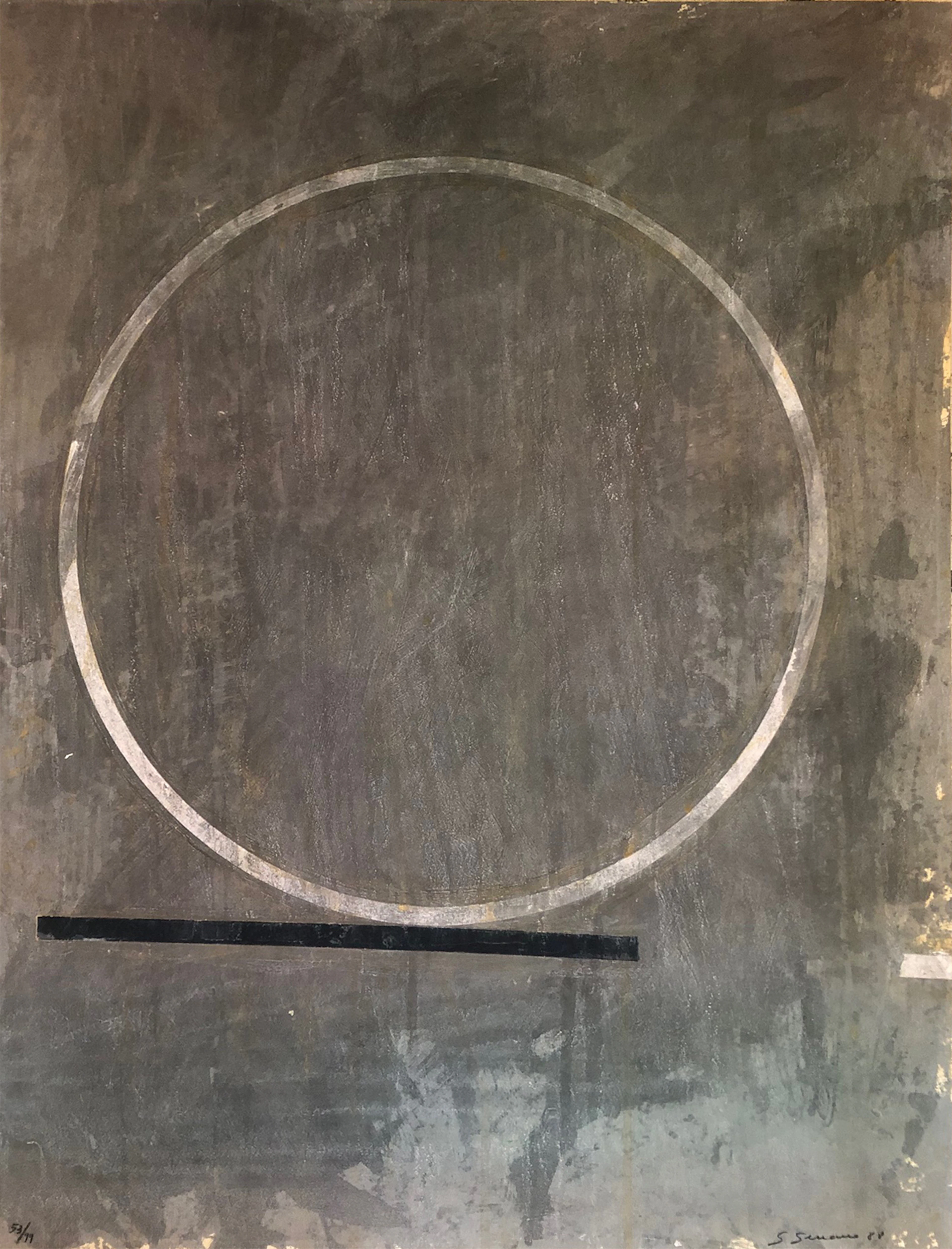 Santiago Serano - Sans titre, 1980 - lithographie