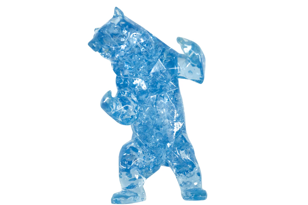 Richard ORLINSKI : Standing Bear (Bear Bubble) - Sculpture originale