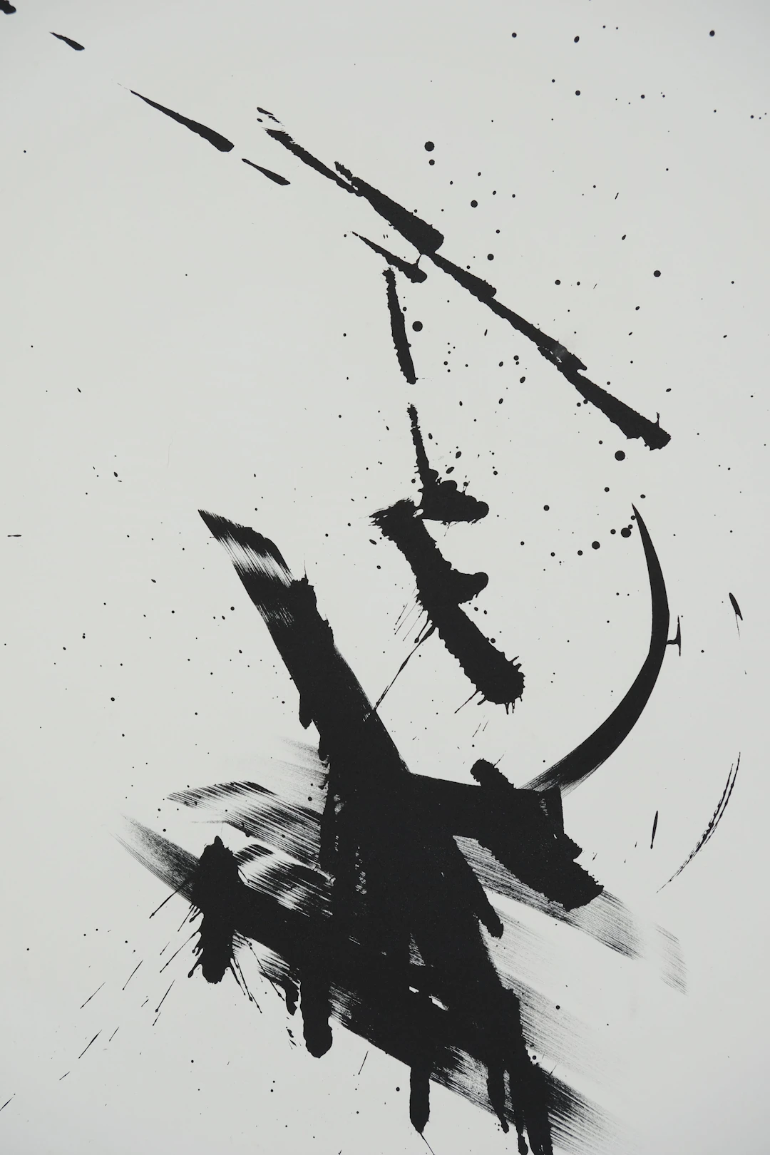 Jean MIOTTE : Composition abstraite - Lithographie originale signée BAT
