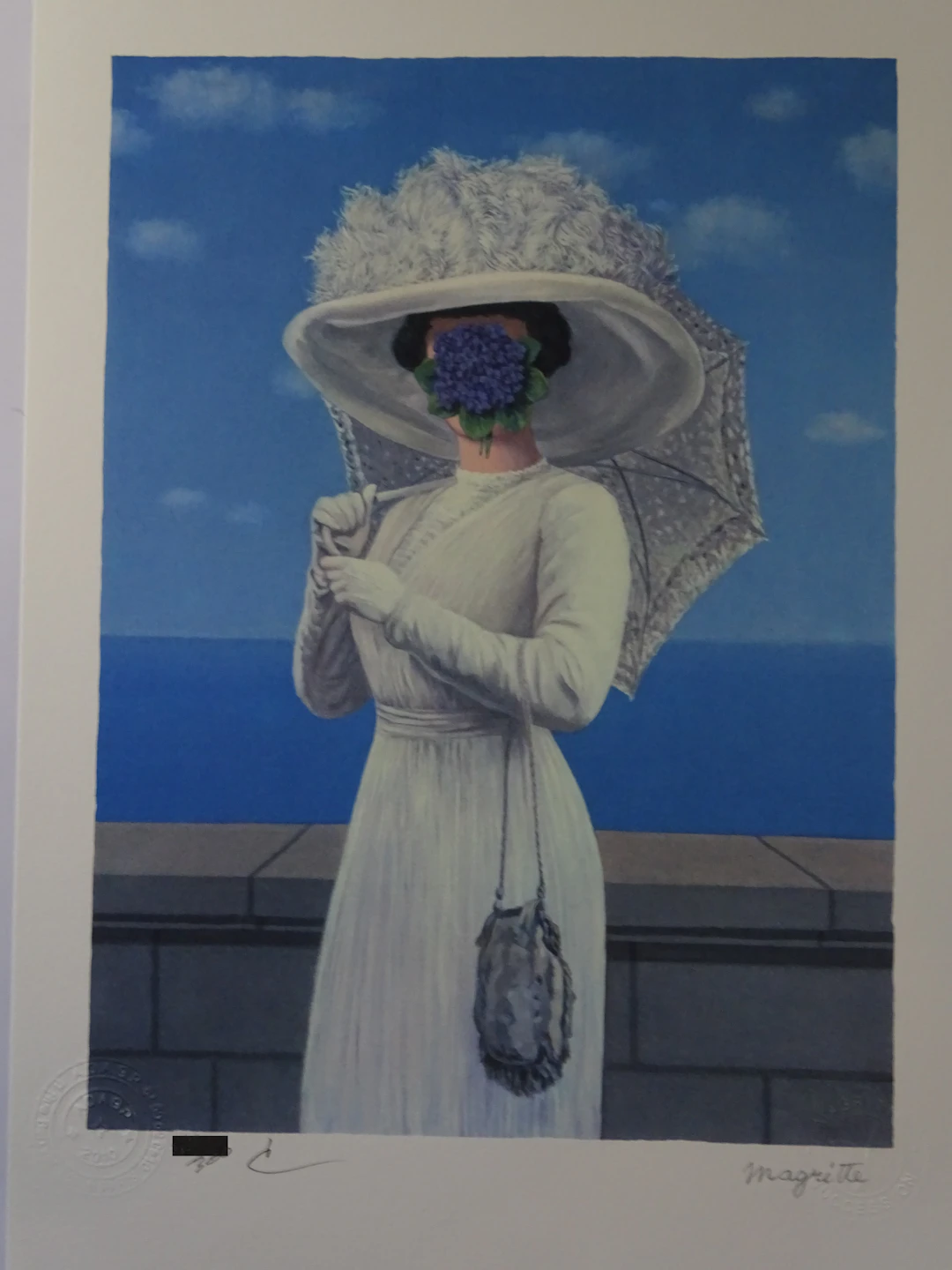René MAGRITTE (d’après) - Grande Guerre - Lithographie (Format moyen)