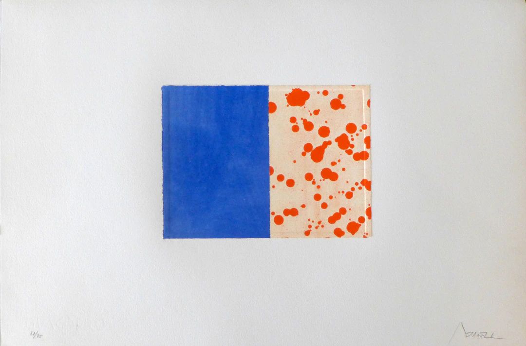 Alfons BORRELL PALAZON - Aura 4, 2004 - Gravure signée au crayon