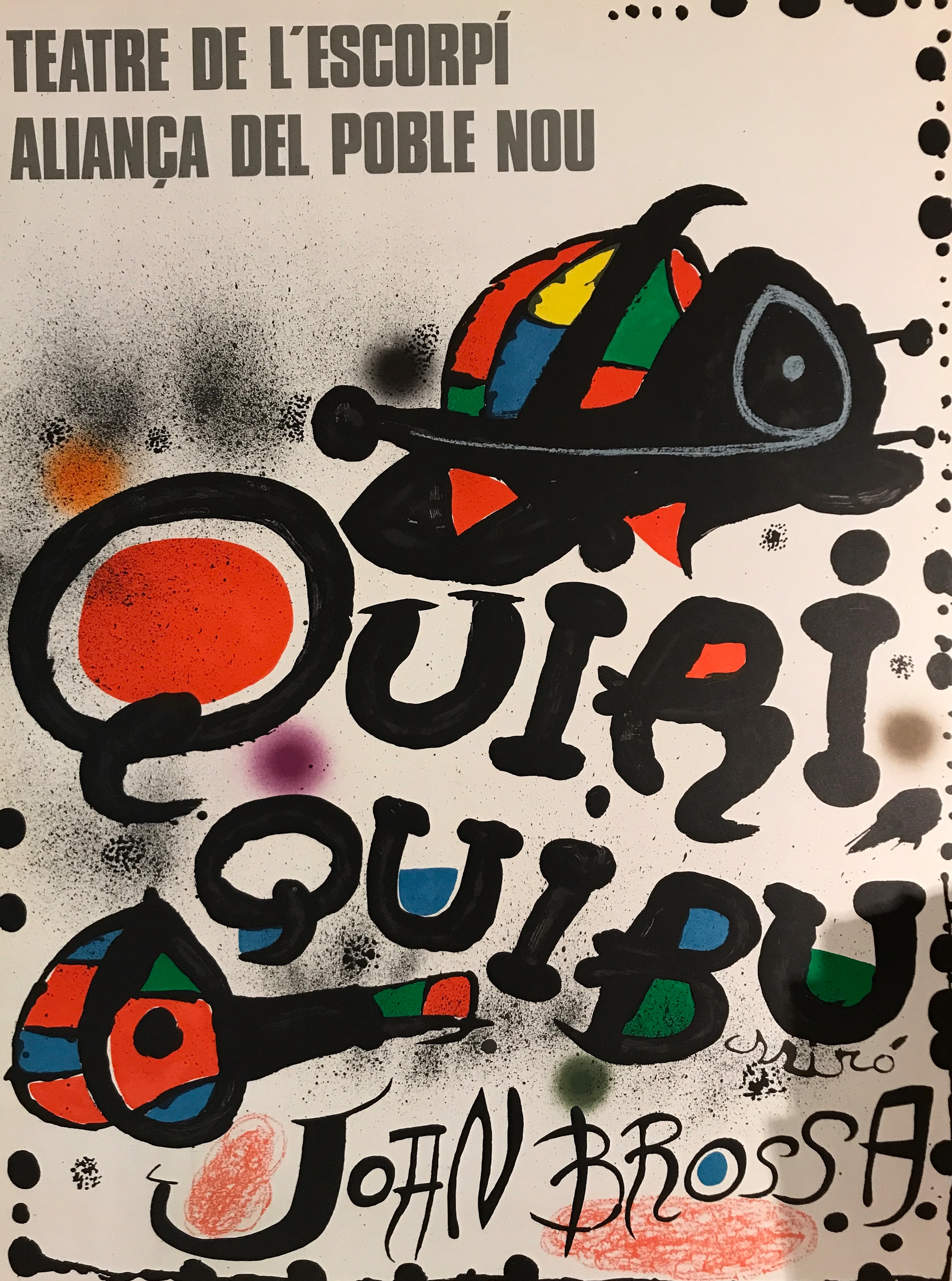 Joan MIRO - Quiriquibu, 1976 - Affiche lithographique