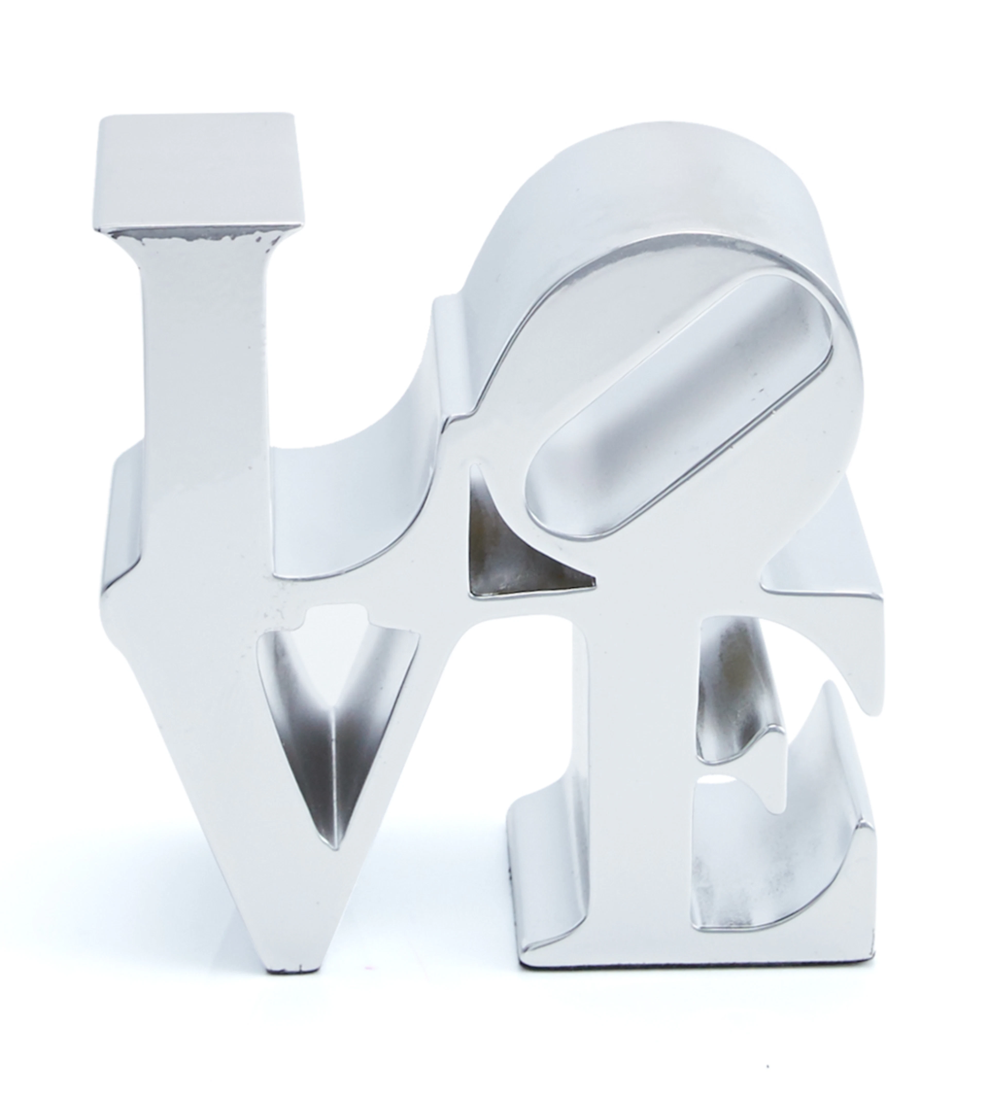 Robert INDIANA (d’après) - Love Silver, 2018 - Sculpture