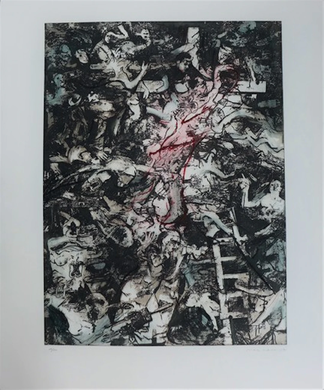 Fabian MARCACCIO - Sans Titre 3, 2007 - Eau-forte signée au crayon