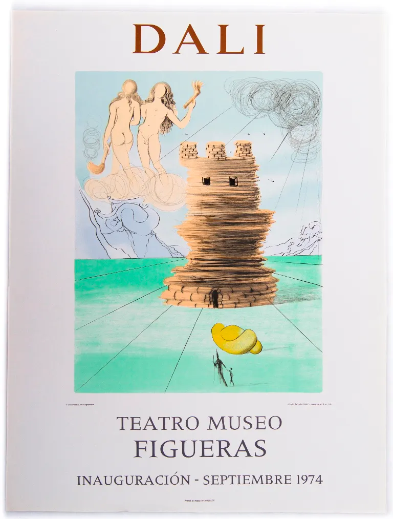 Salvador Dali - Siméon - Lithographie